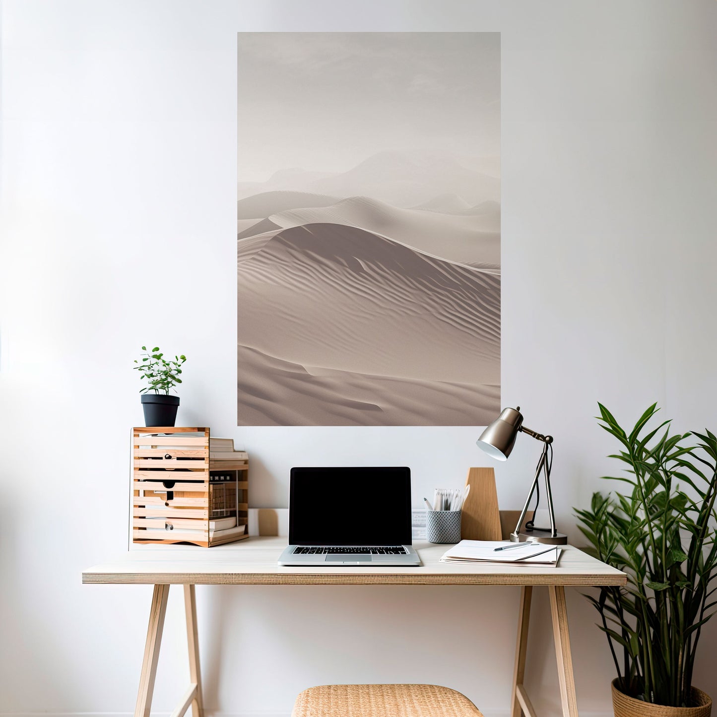 ECHOES OF DUNES Poster verticale staccabile e attaccabile