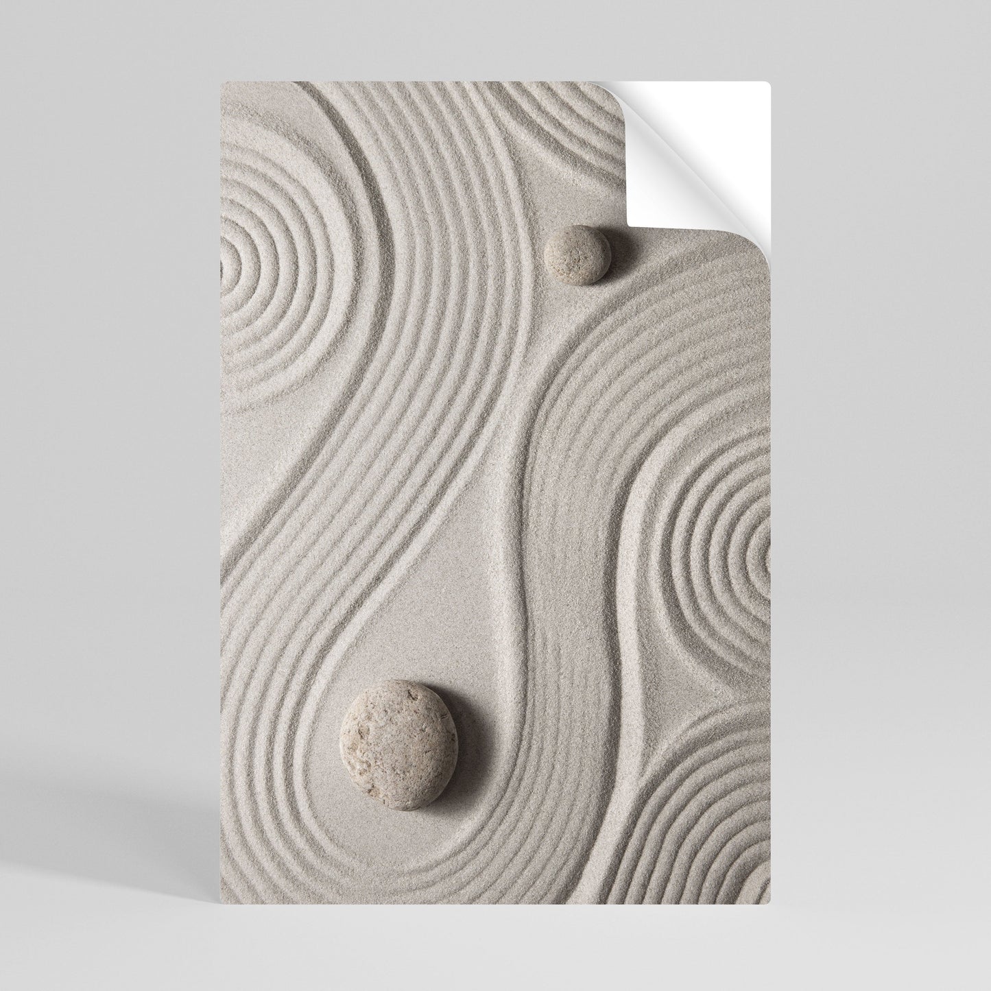 Poster verticale da staccare e attaccare SANDSWIRL SERENITY