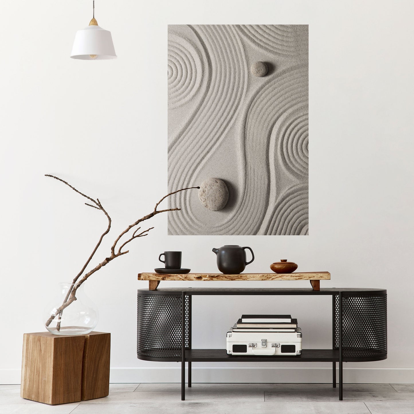 Poster verticale da staccare e attaccare SANDSWIRL SERENITY