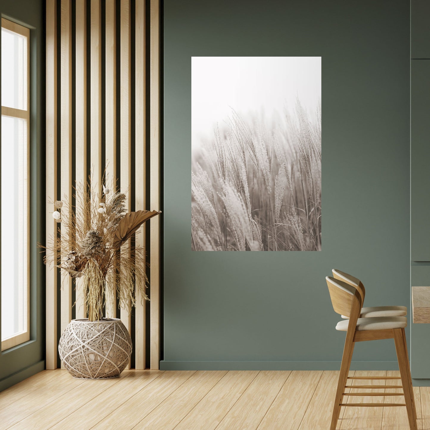 Poster verticale staccabile e attaccabile WHISPERS OF GRASS