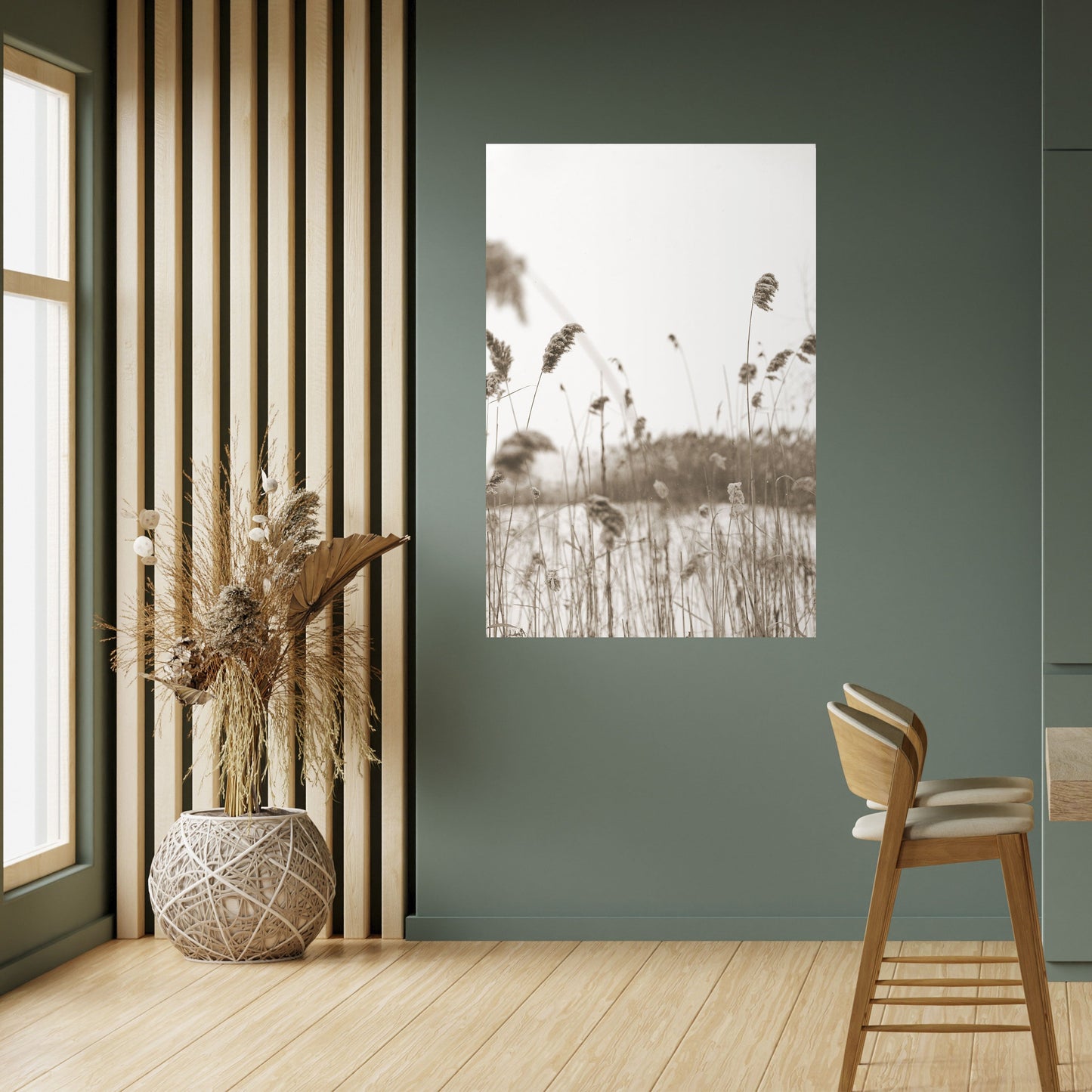 Poster verticale staccabile e attaccabile "TIMELESS TUSSOCKS"