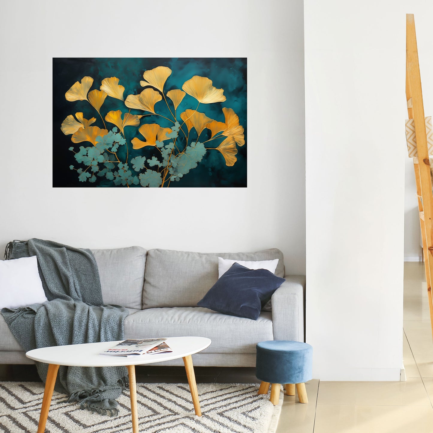 Poster orizzontale staccabile e attaccabile GINCOODELIC DREAM