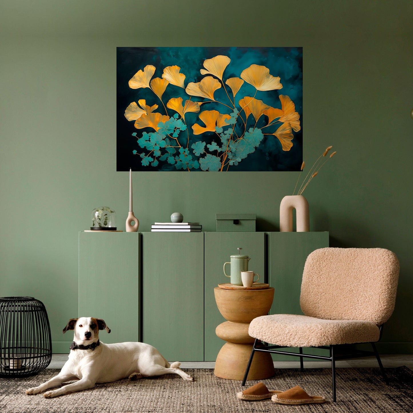 Poster orizzontale staccabile e attaccabile GINCOODELIC DREAM