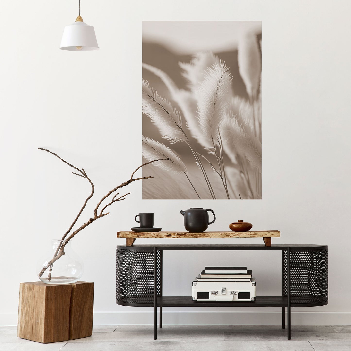 Poster verticale staccabile e attaccabile GENTLE WIND'S EMBRACE