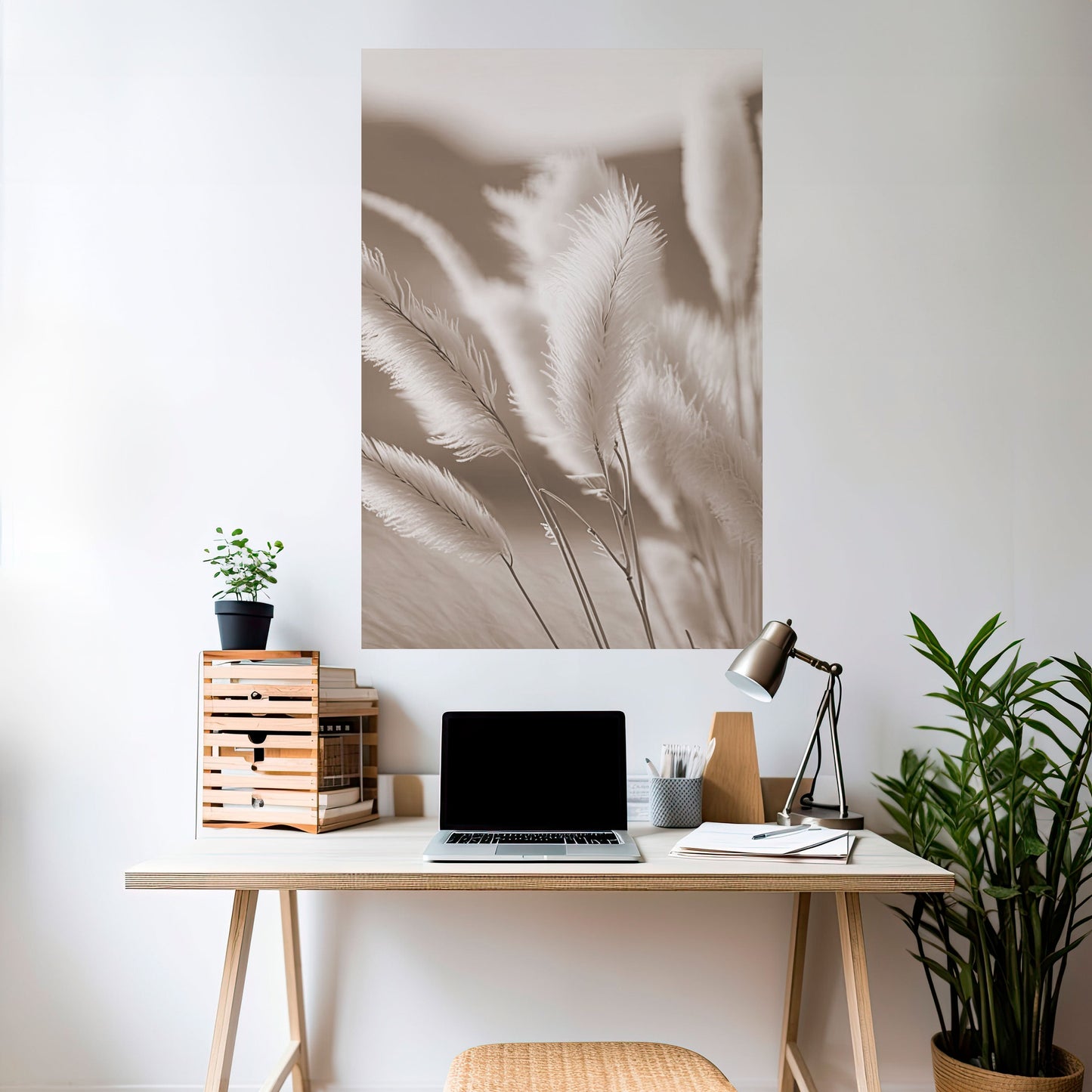 Poster verticale staccabile e attaccabile GENTLE WIND'S EMBRACE