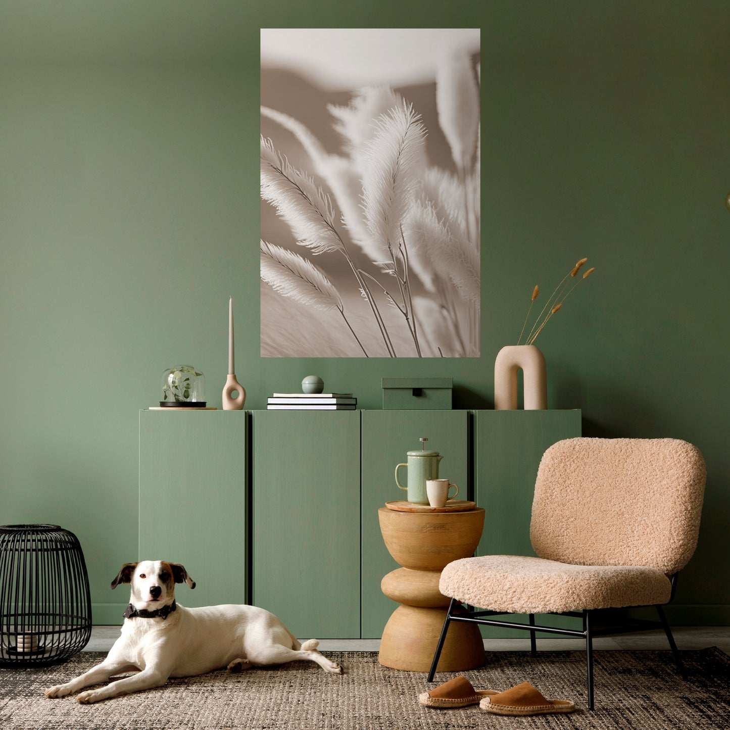 Poster verticale staccabile e attaccabile GENTLE WIND'S EMBRACE