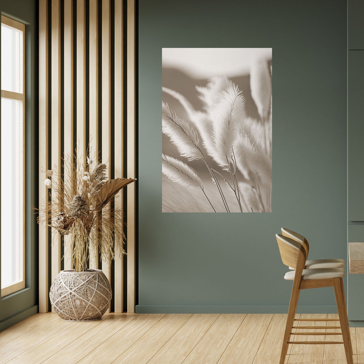 Poster verticale staccabile e attaccabile GENTLE WIND'S EMBRACE