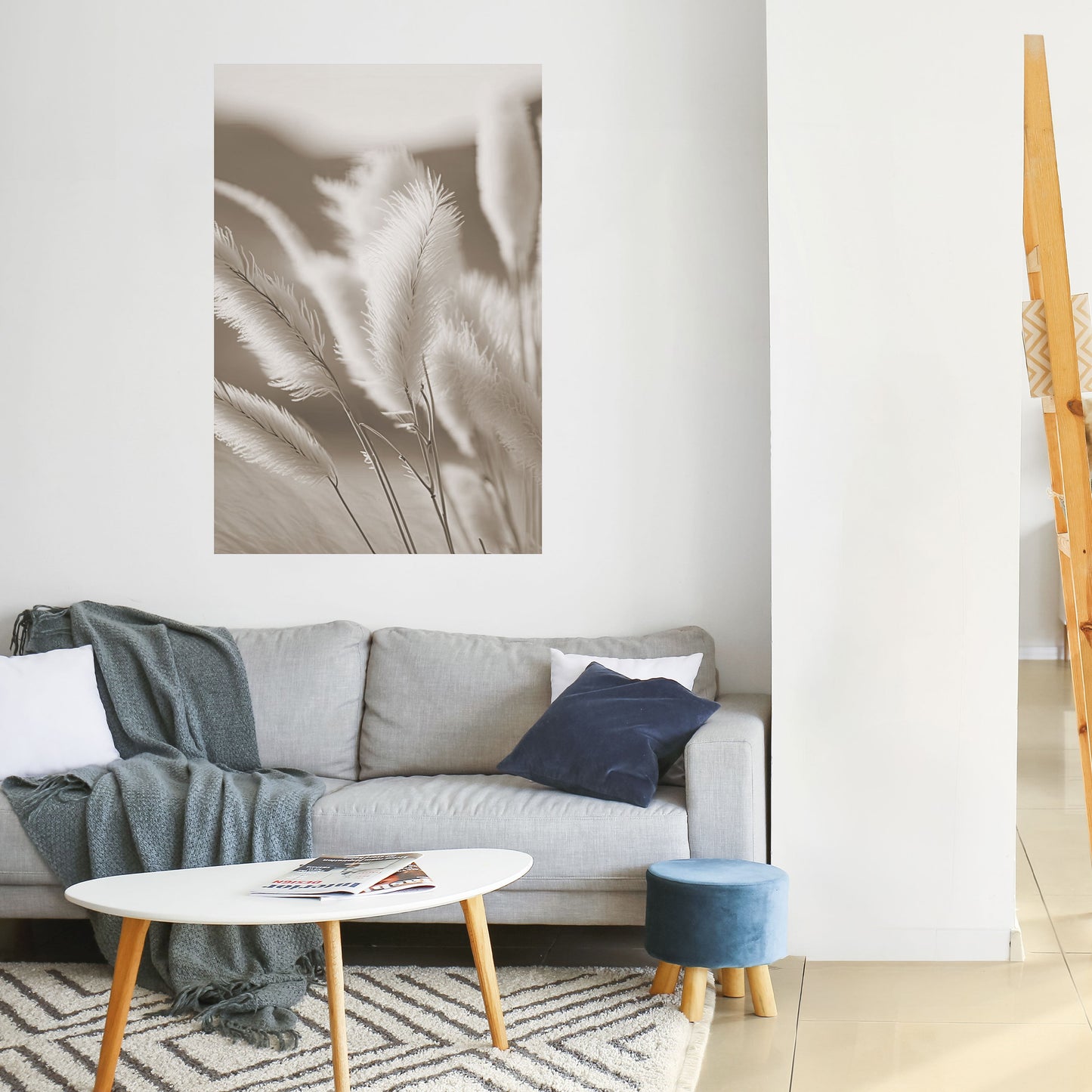 Poster verticale staccabile e attaccabile GENTLE WIND'S EMBRACE