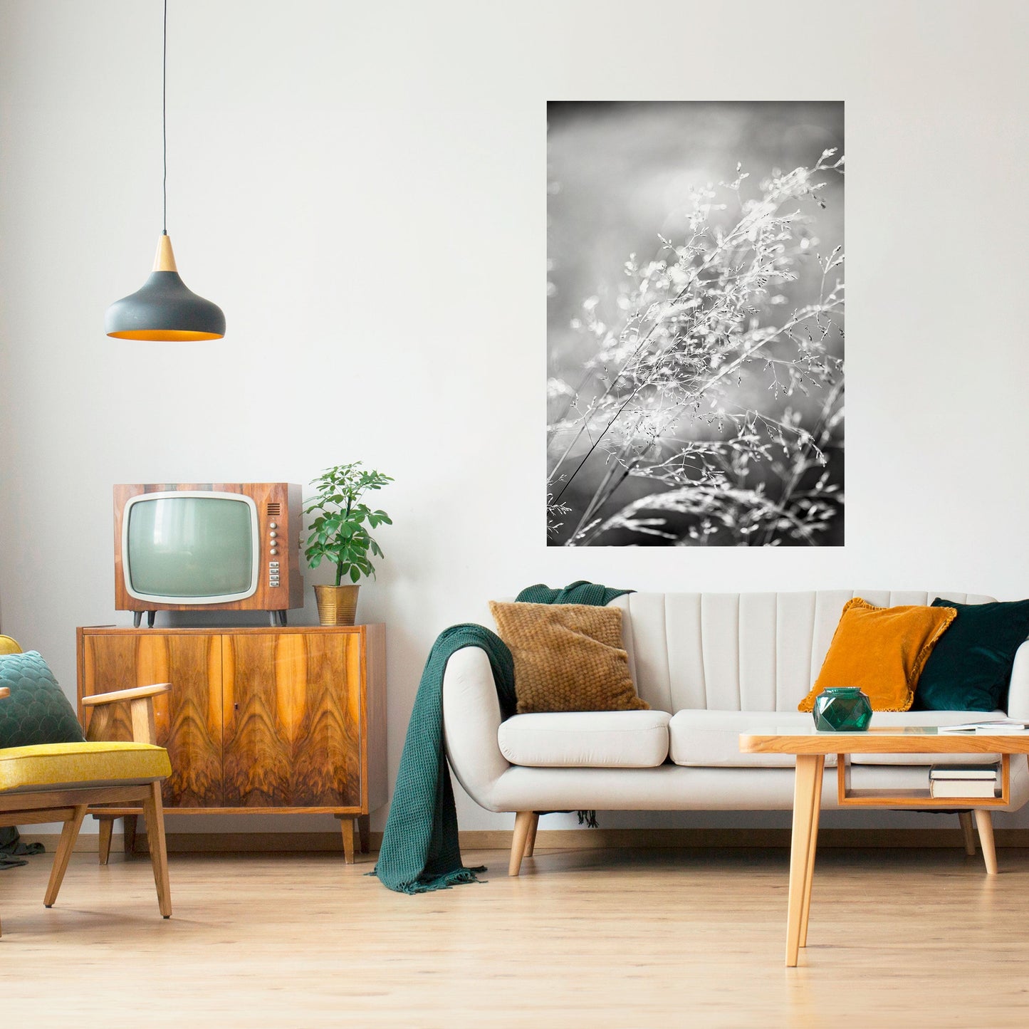 Poster verticale staccabile e attaccabile LIGHTSWEPT HARMONY