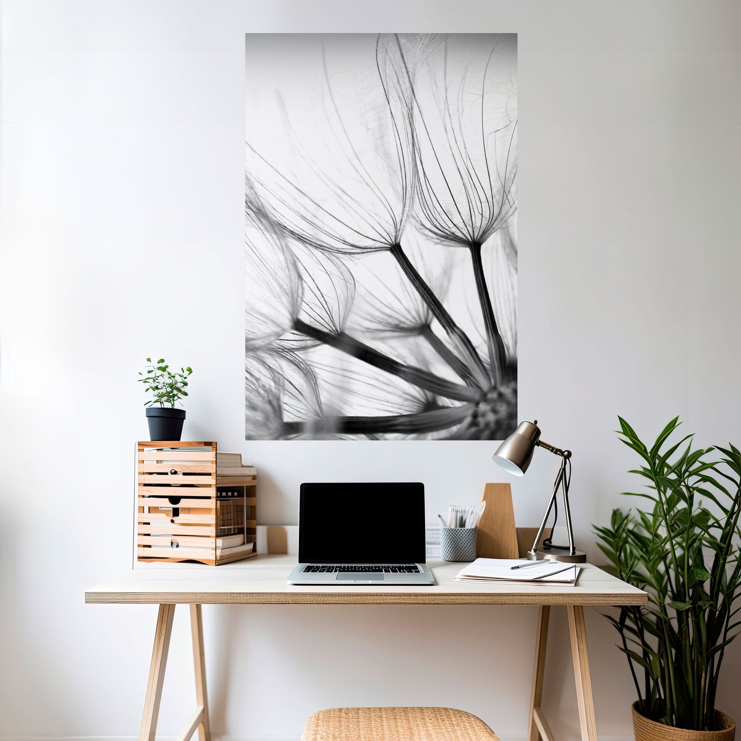 SILKEN FLIGHT Poster verticale staccabile e attaccabile
