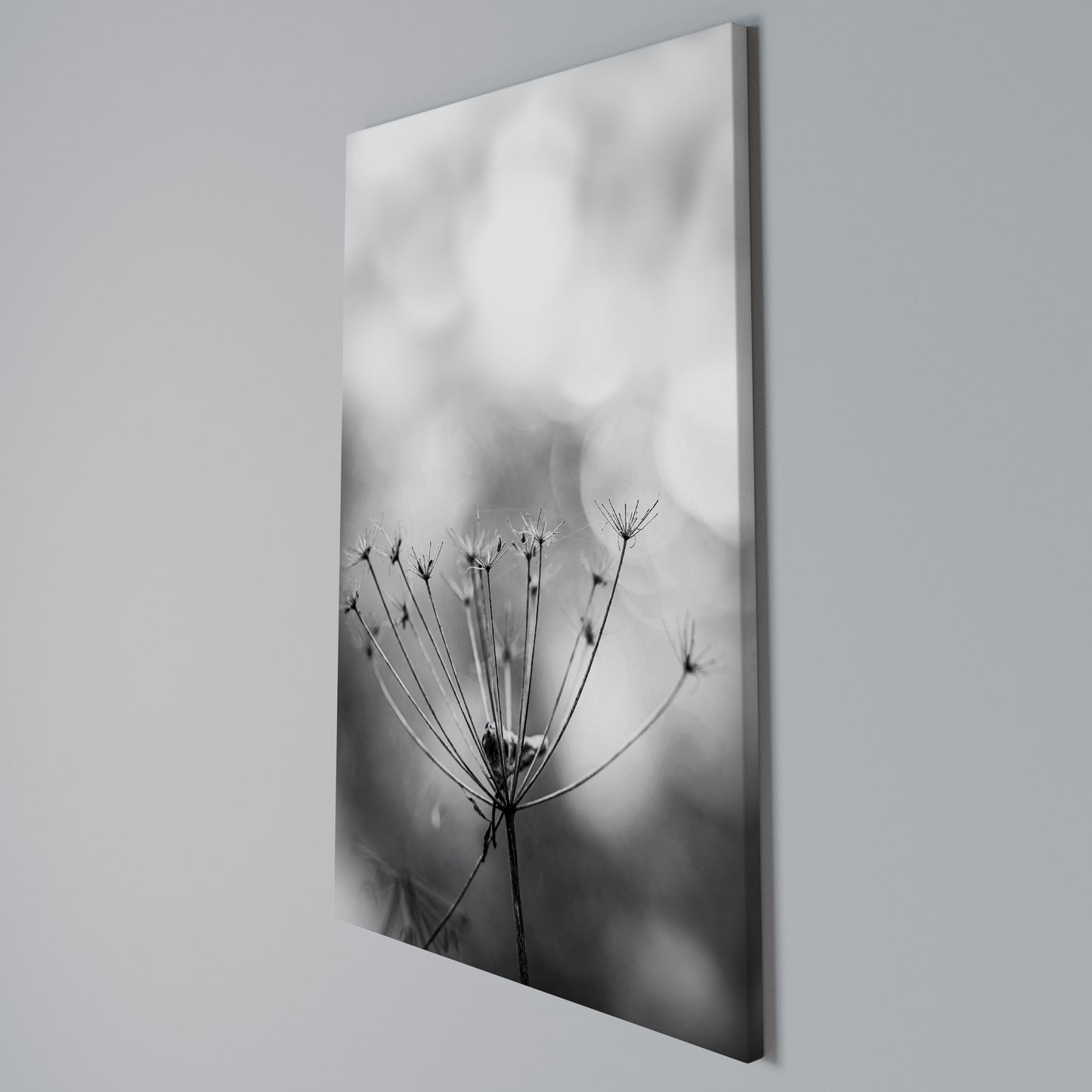 MINIMALIST BLOOM Stampa su Tela Verticale