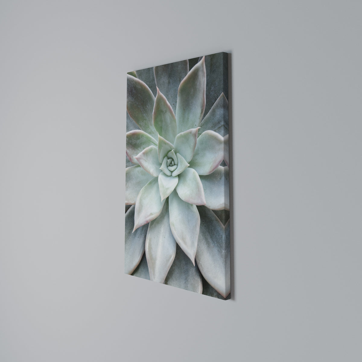GEOMETRIC GARDEN MAGIC Vertical Canvas Print