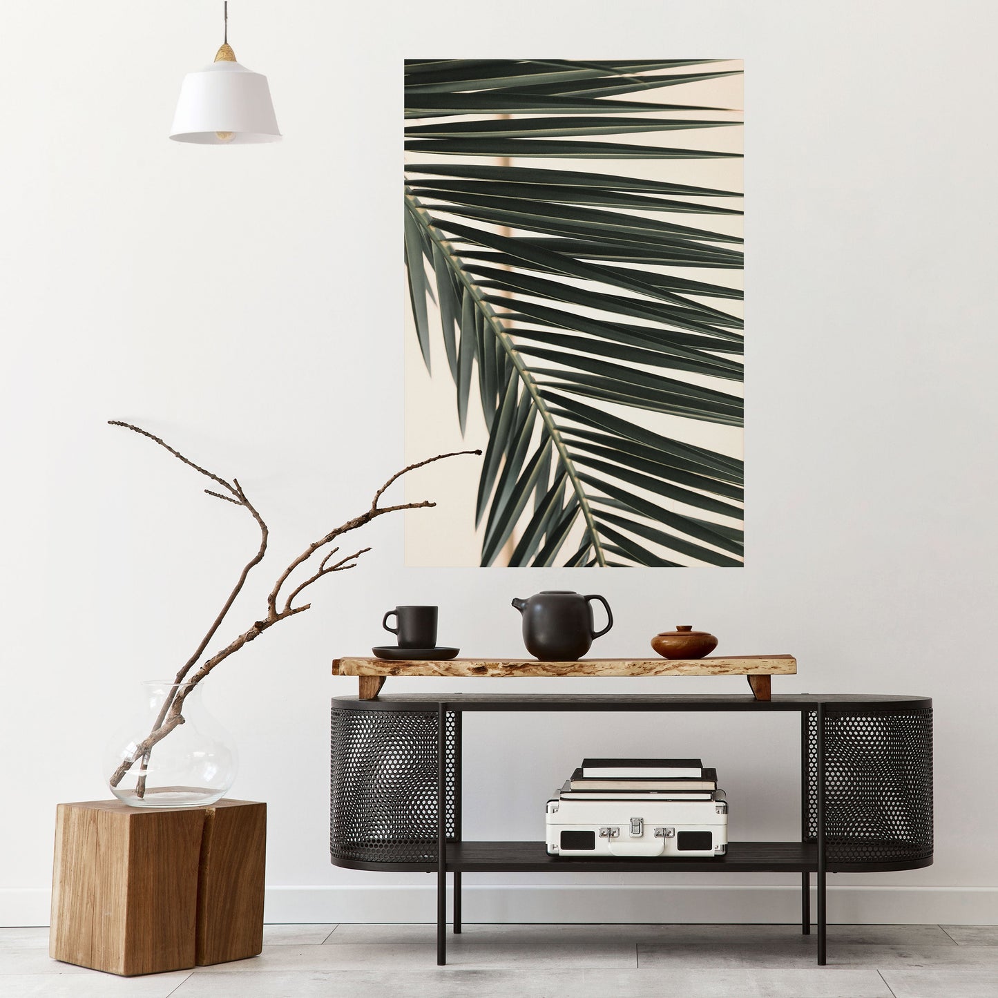 Poster verticale staccabile e attaccabile PALM SYMPHONY