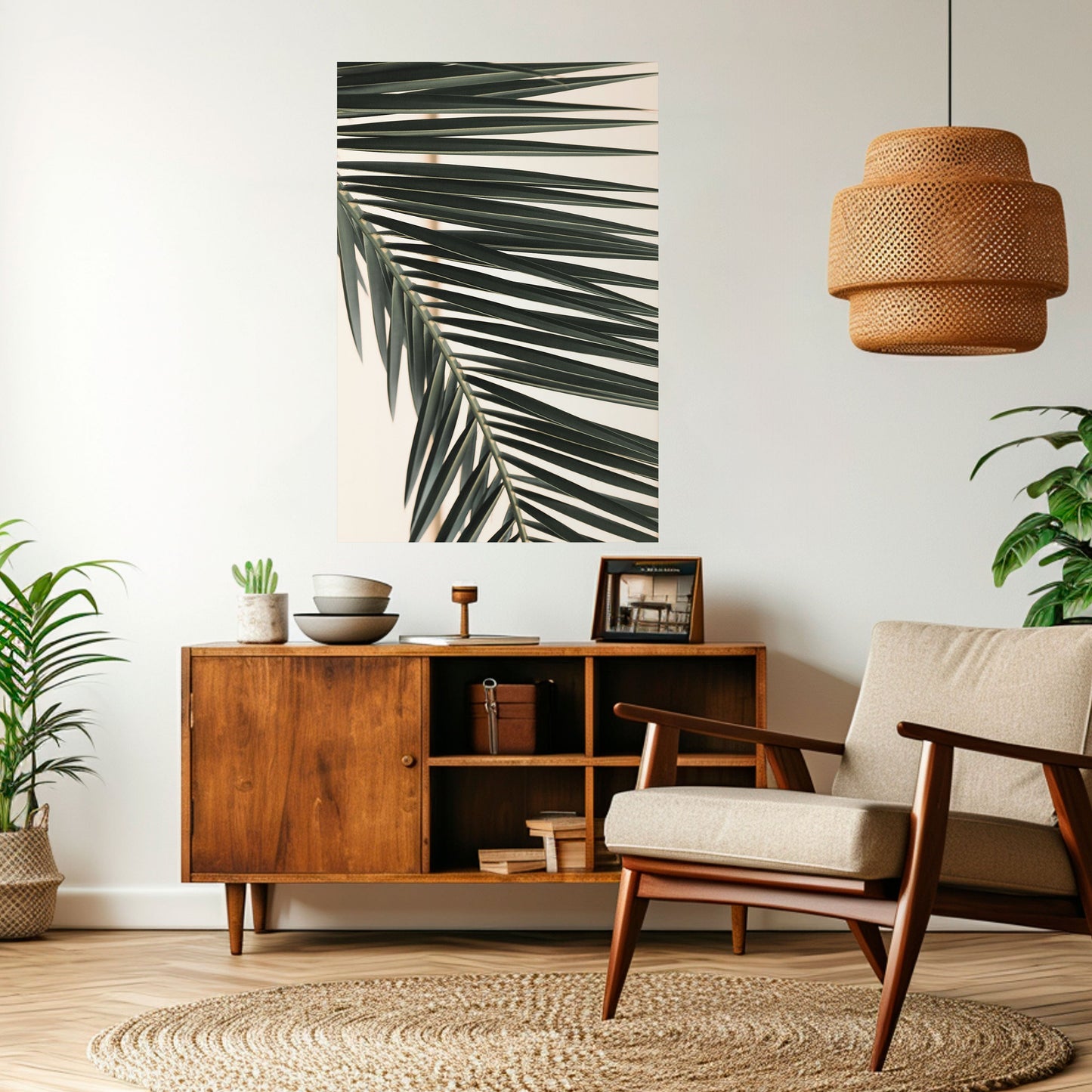 Poster verticale staccabile e attaccabile PALM SYMPHONY