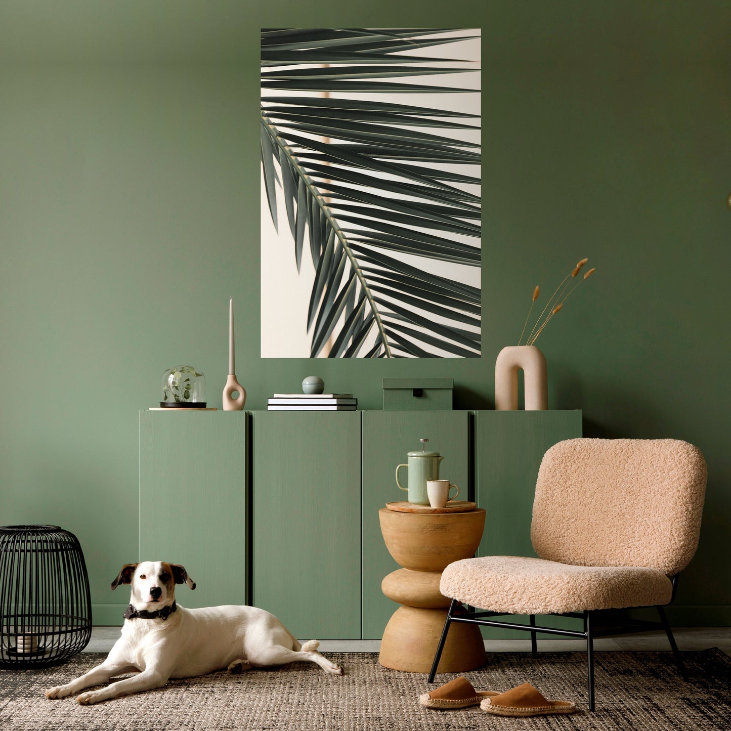Poster verticale staccabile e attaccabile PALM SYMPHONY