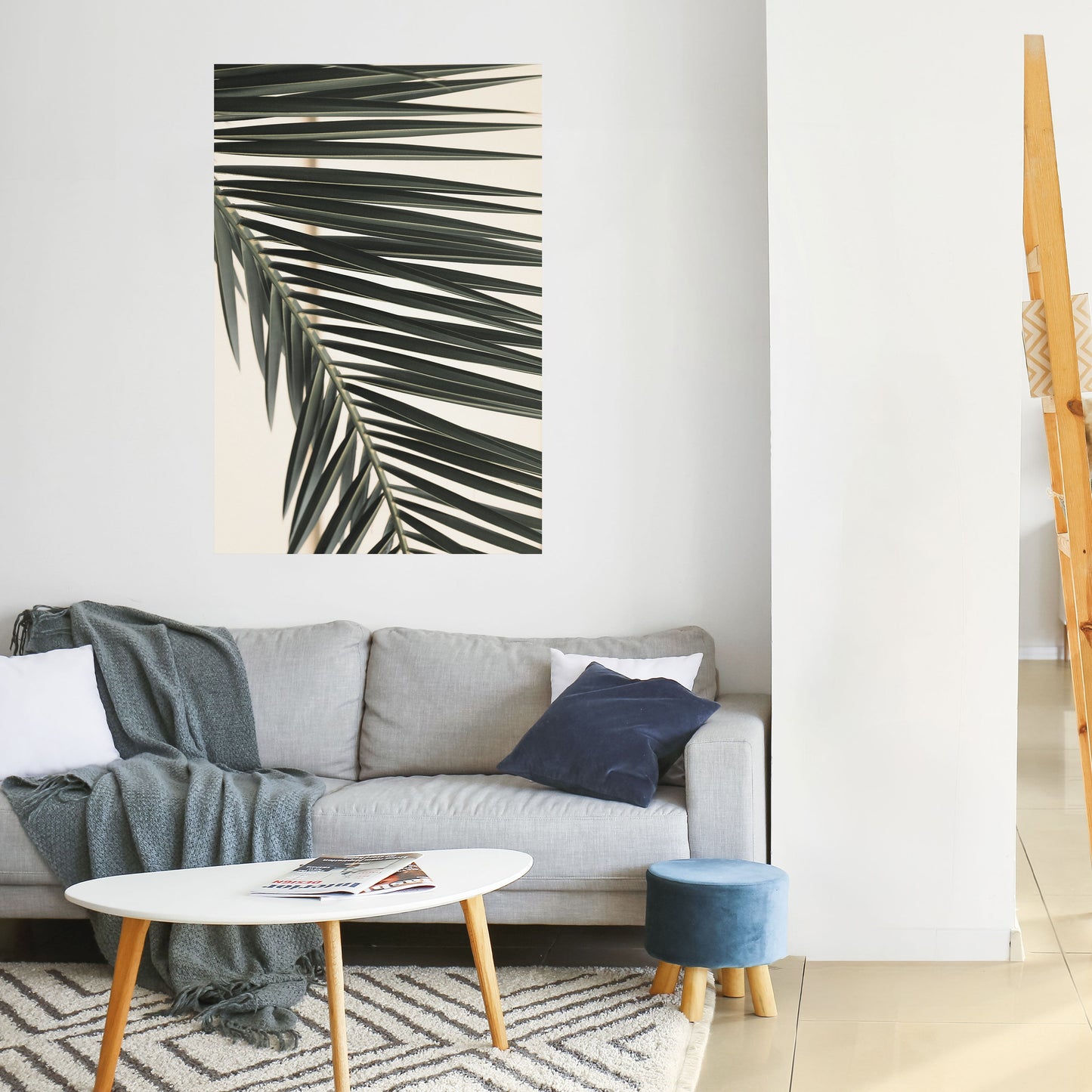 Poster verticale staccabile e attaccabile PALM SYMPHONY