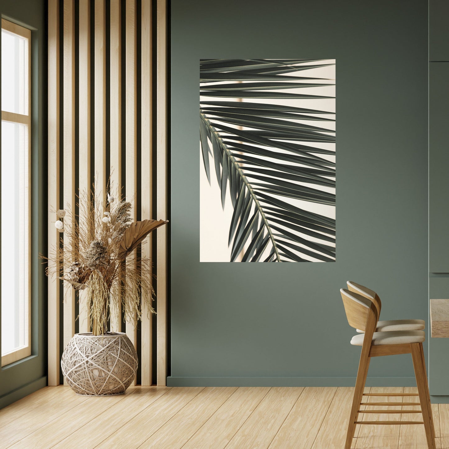 Poster verticale staccabile e attaccabile PALM SYMPHONY