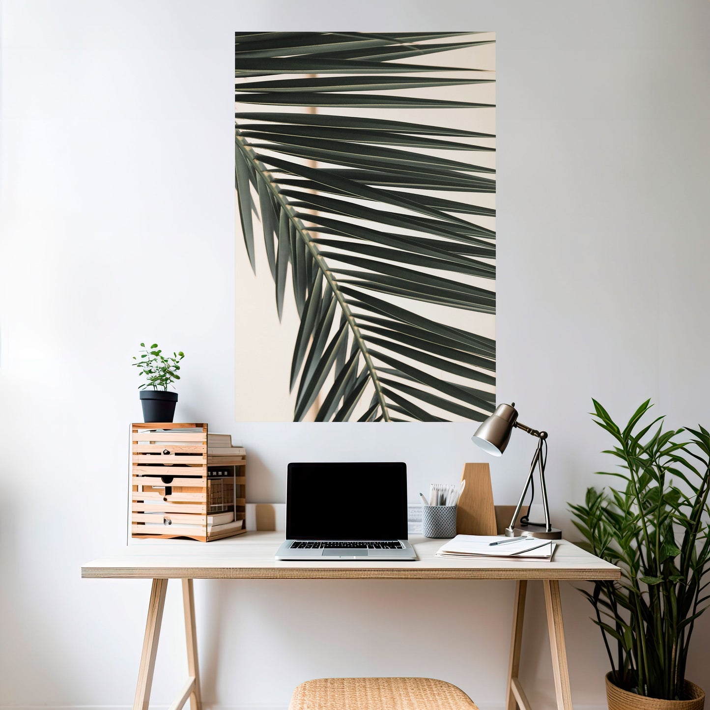 Poster verticale staccabile e attaccabile PALM SYMPHONY