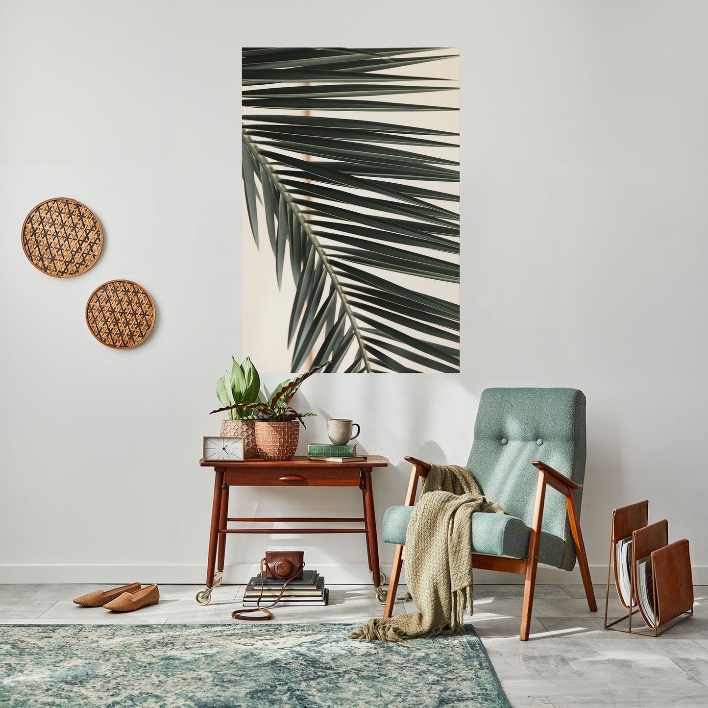 Poster verticale staccabile e attaccabile PALM SYMPHONY