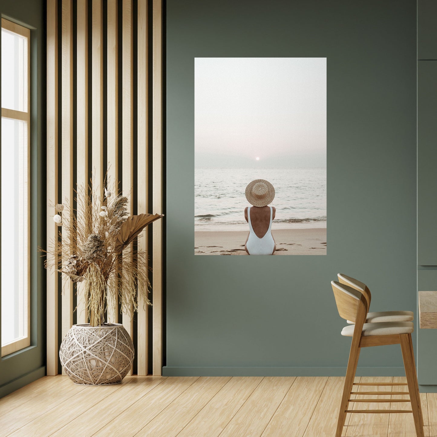 Poster verticale SAND AND SOLITUDE stacca e attacca
