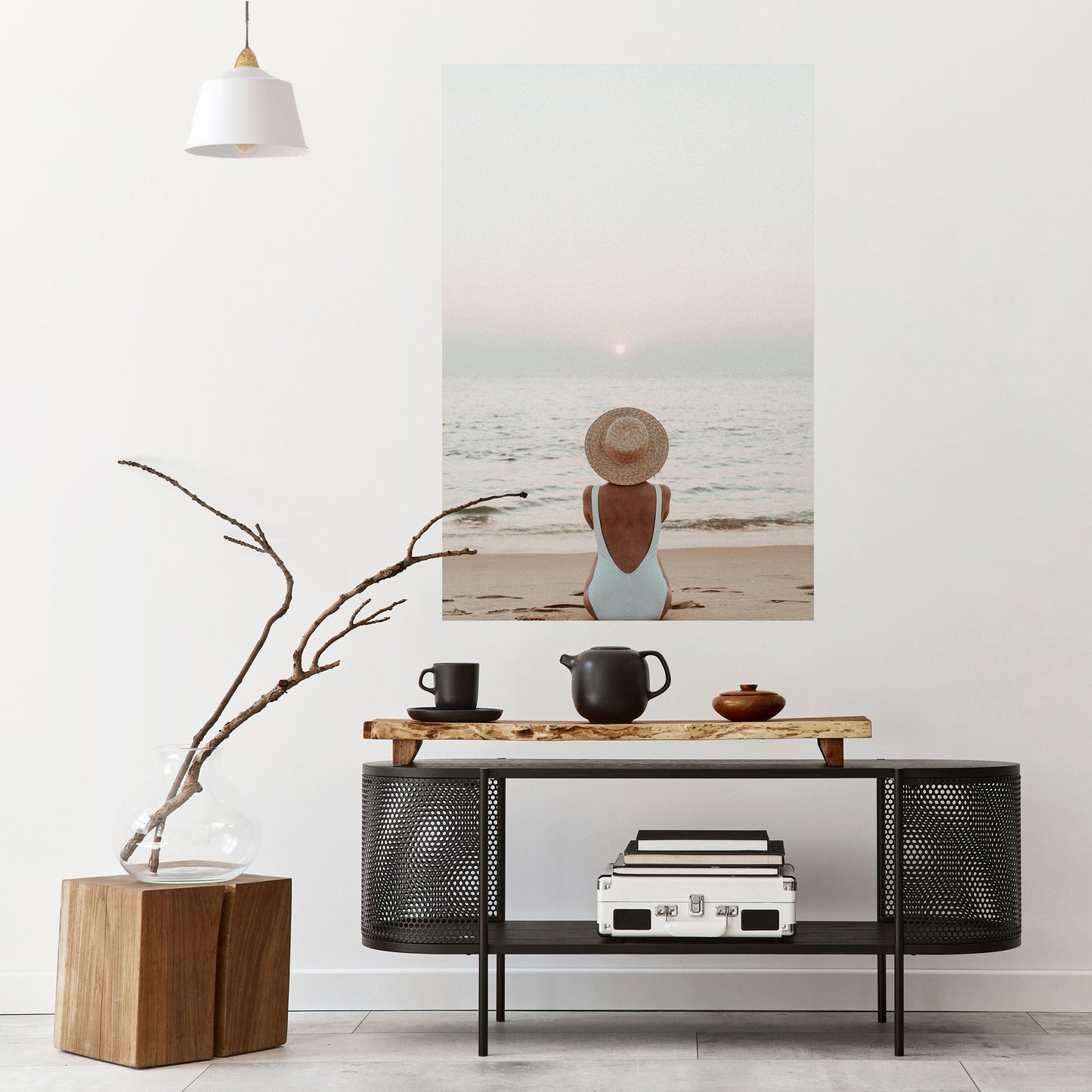 Poster verticale SAND AND SOLITUDE stacca e attacca