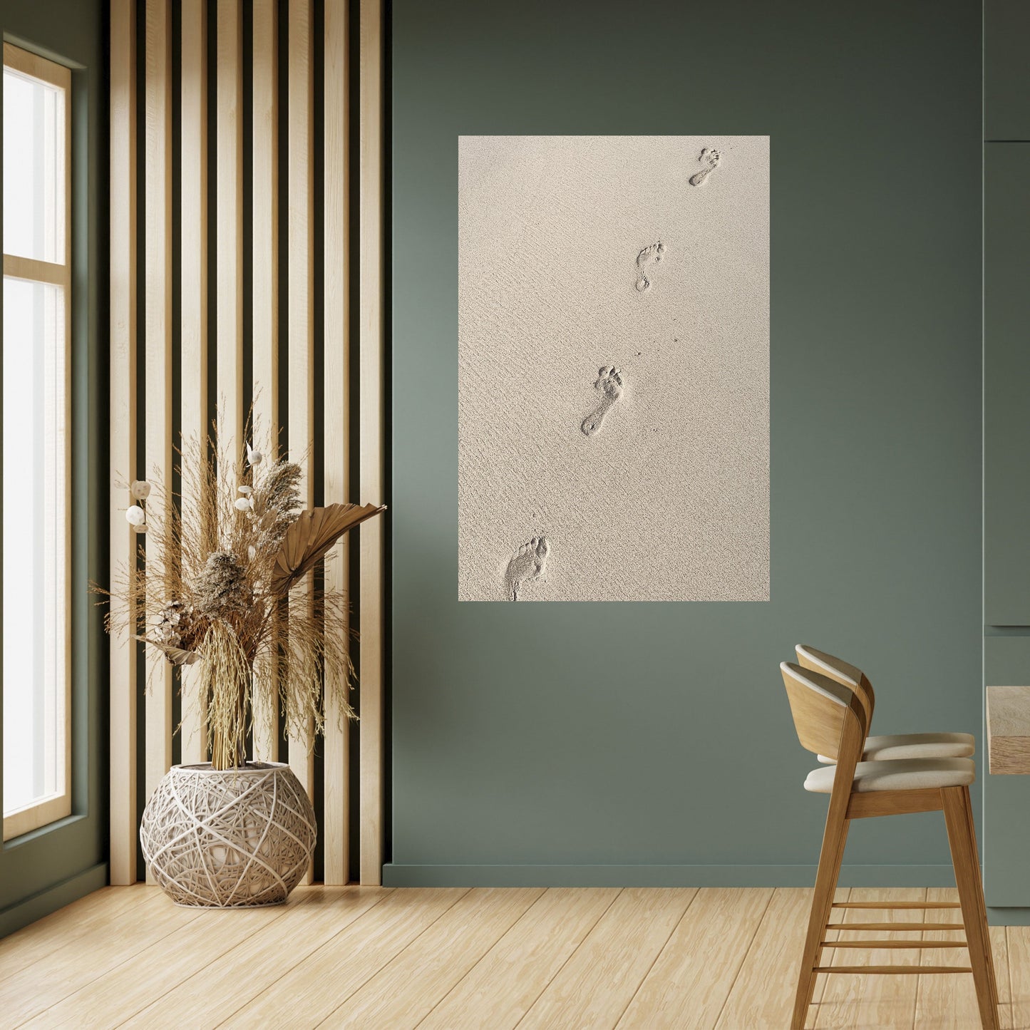 Poster verticale staccabile e attaccabile PERCORSI DESTINATI ALLA SPIAGGIA