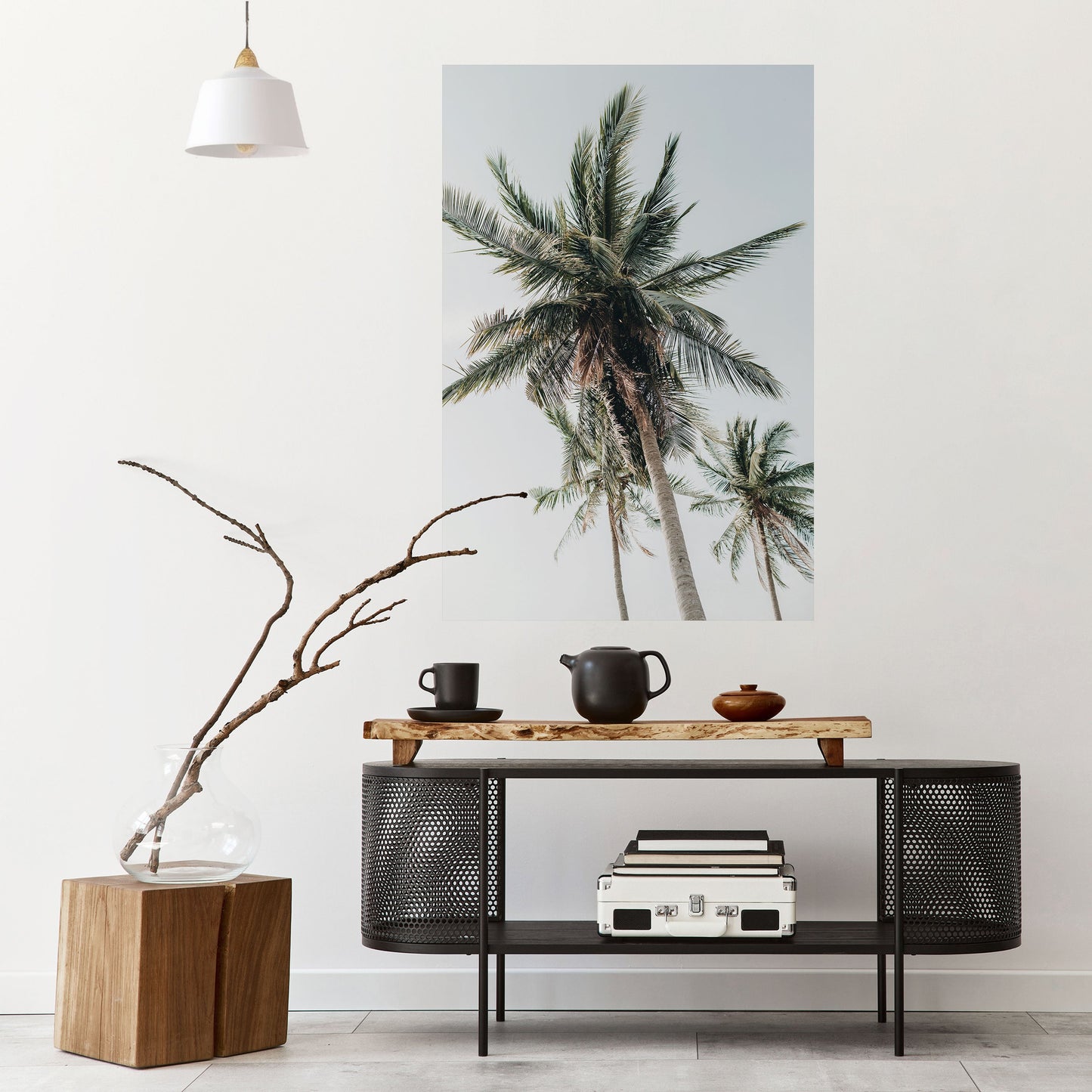 Poster verticale staccabile e attaccabile PALM PARADISE SIGHT
