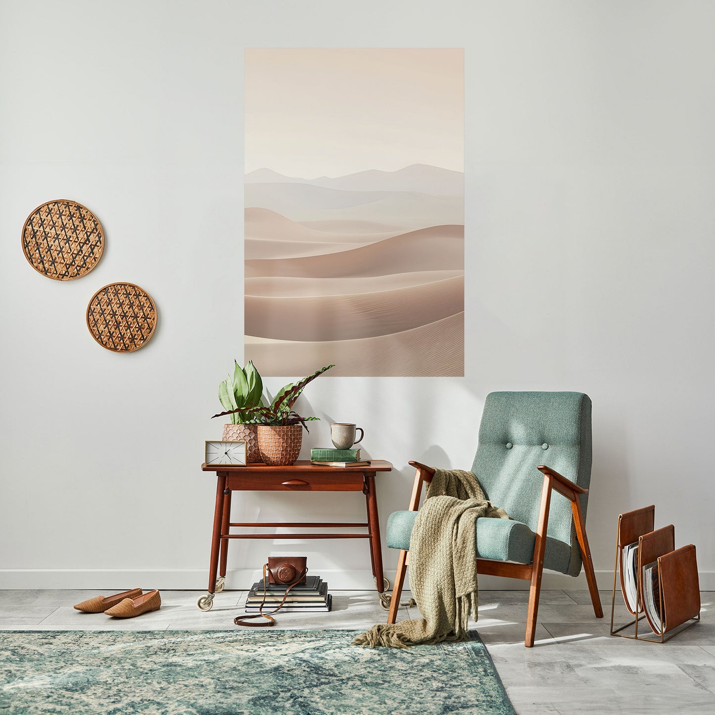 Poster verticale staccabile e attaccabile SUBTLE SANDS