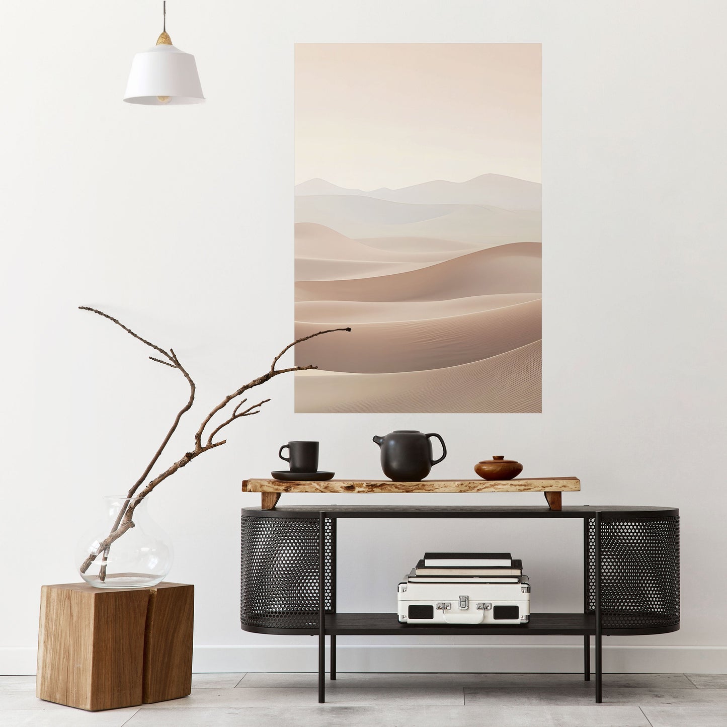 Poster verticale staccabile e attaccabile SUBTLE SANDS