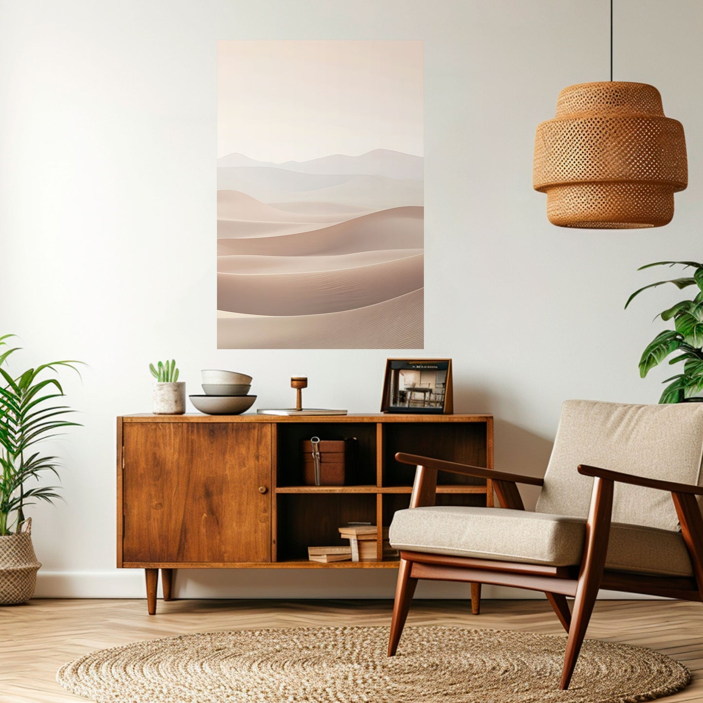 Poster verticale staccabile e attaccabile SUBTLE SANDS