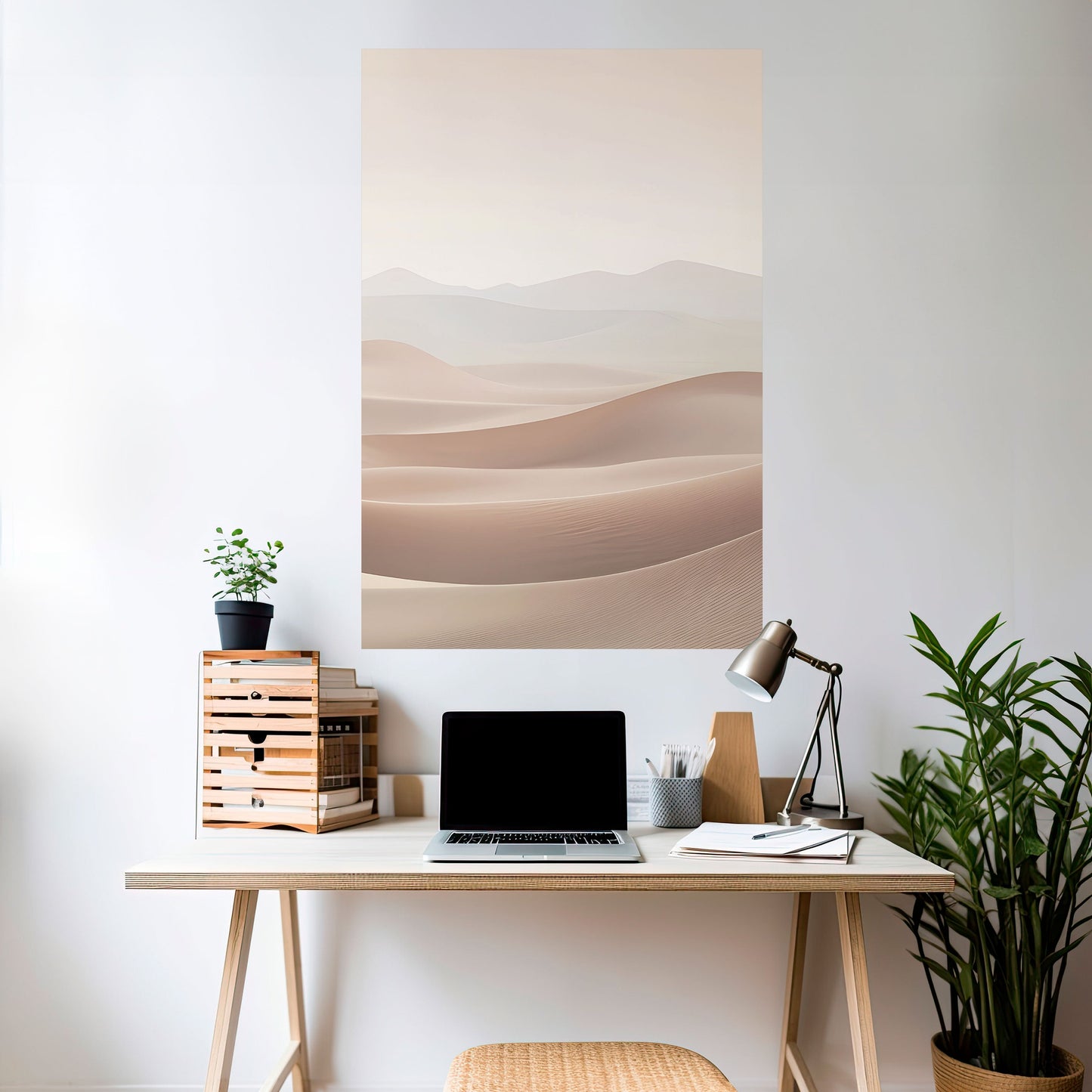 Poster verticale staccabile e attaccabile SUBTLE SANDS