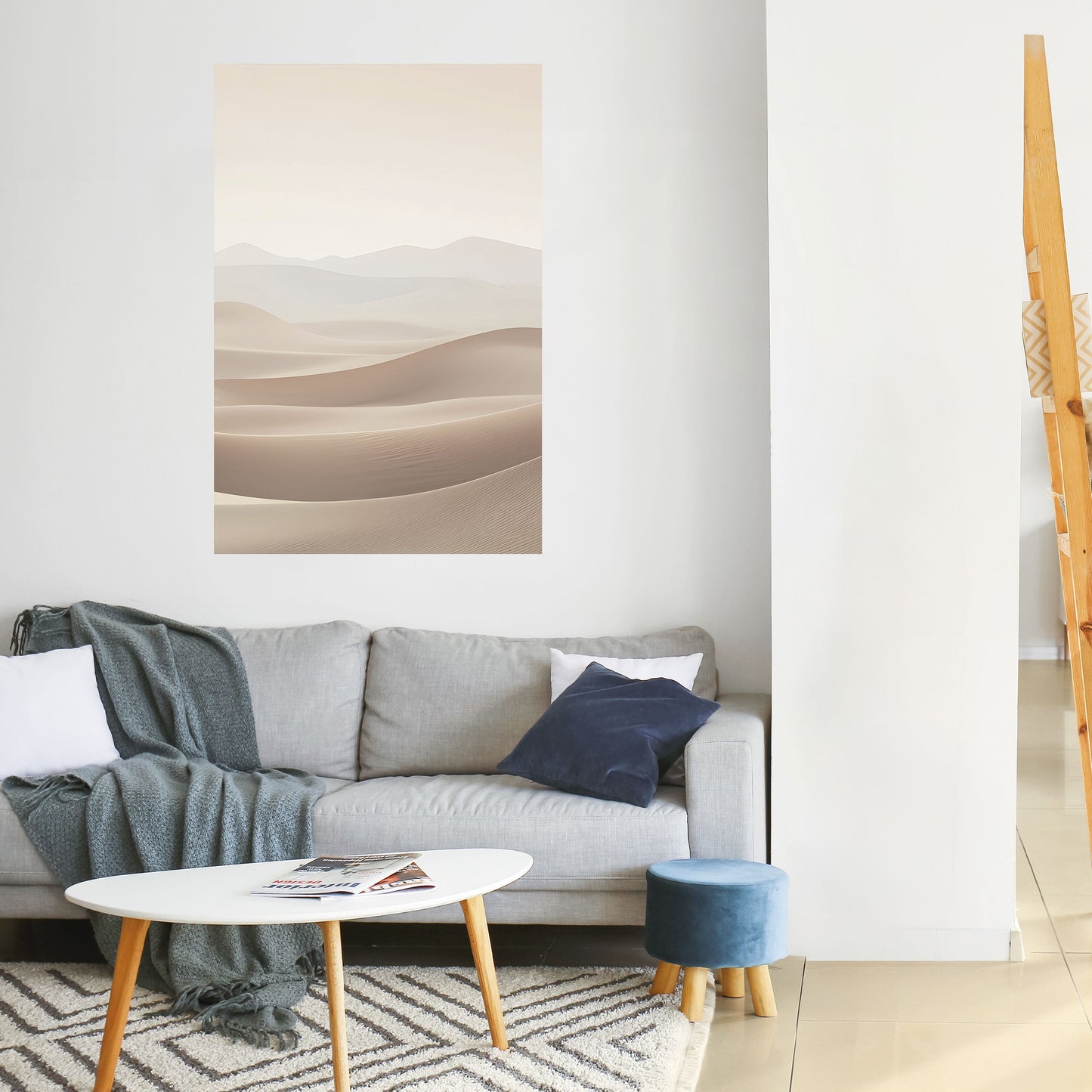 Poster verticale staccabile e attaccabile SUBTLE SANDS