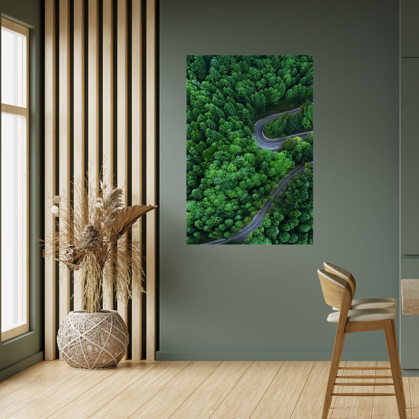 Poster verticale staccabile e attaccabile ENCHANTED FOREST RIDE