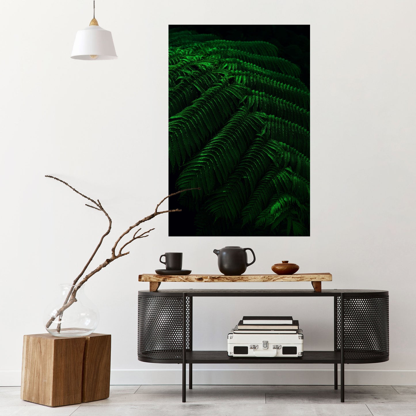 FERN FANTASY Poster verticale staccabile e attaccabile