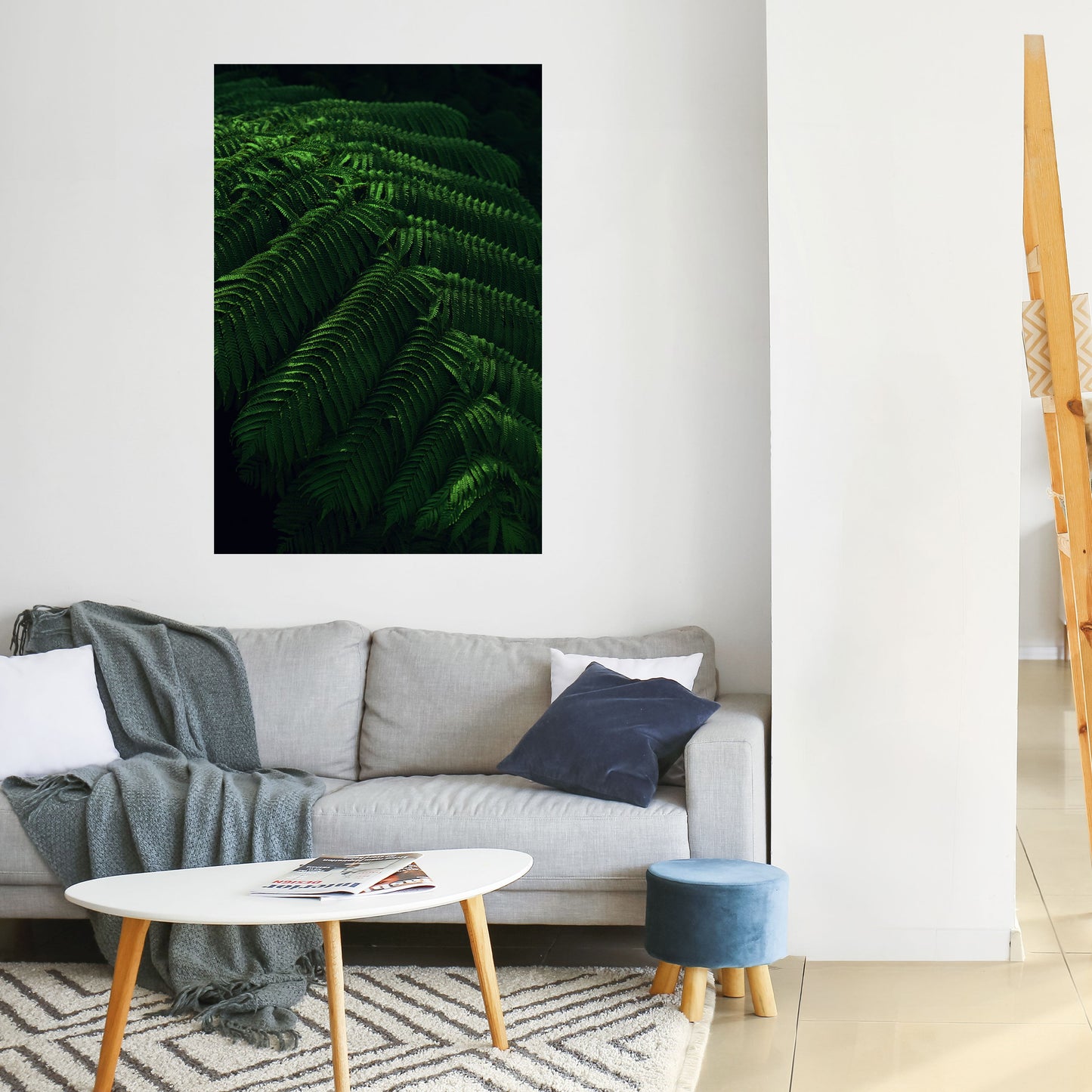 FERN FANTASY Poster verticale staccabile e attaccabile