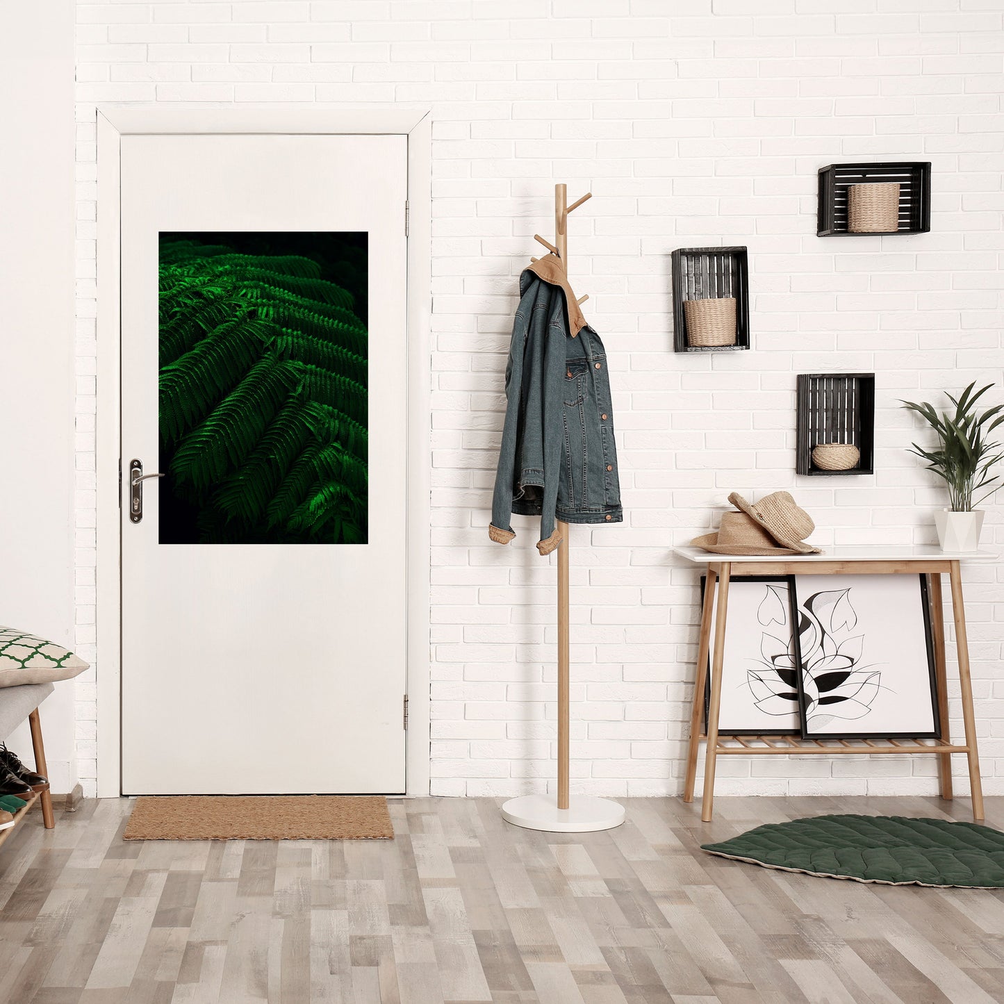 FERN FANTASY Poster verticale staccabile e attaccabile
