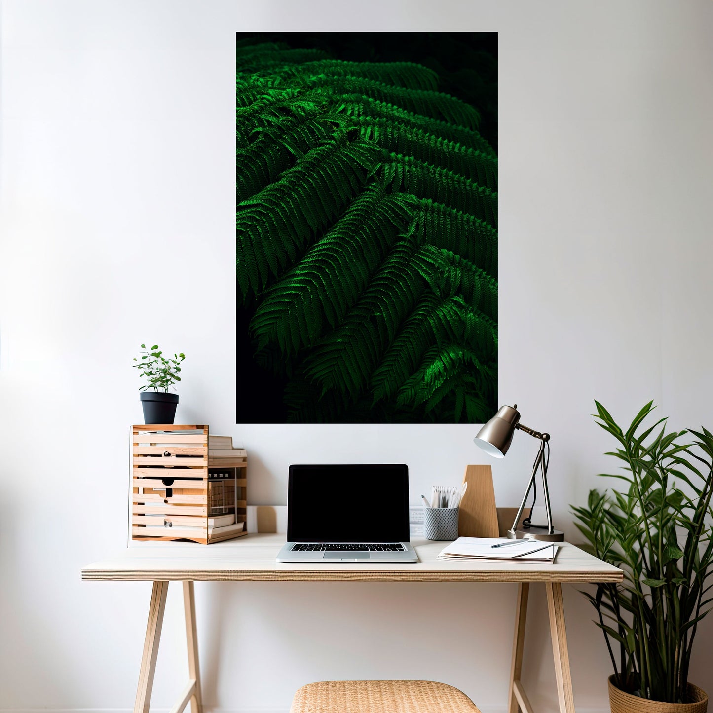 FERN FANTASY Poster verticale staccabile e attaccabile