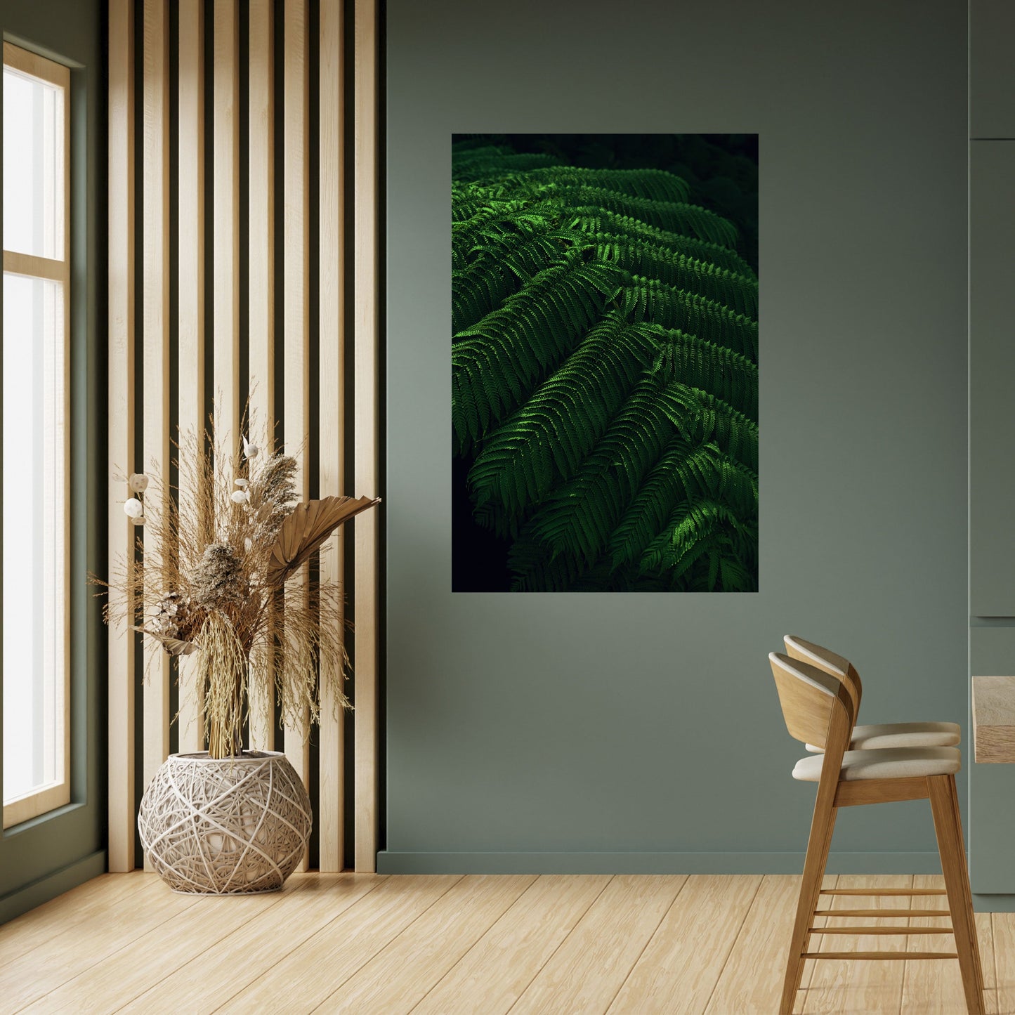 FERN FANTASY Poster verticale staccabile e attaccabile