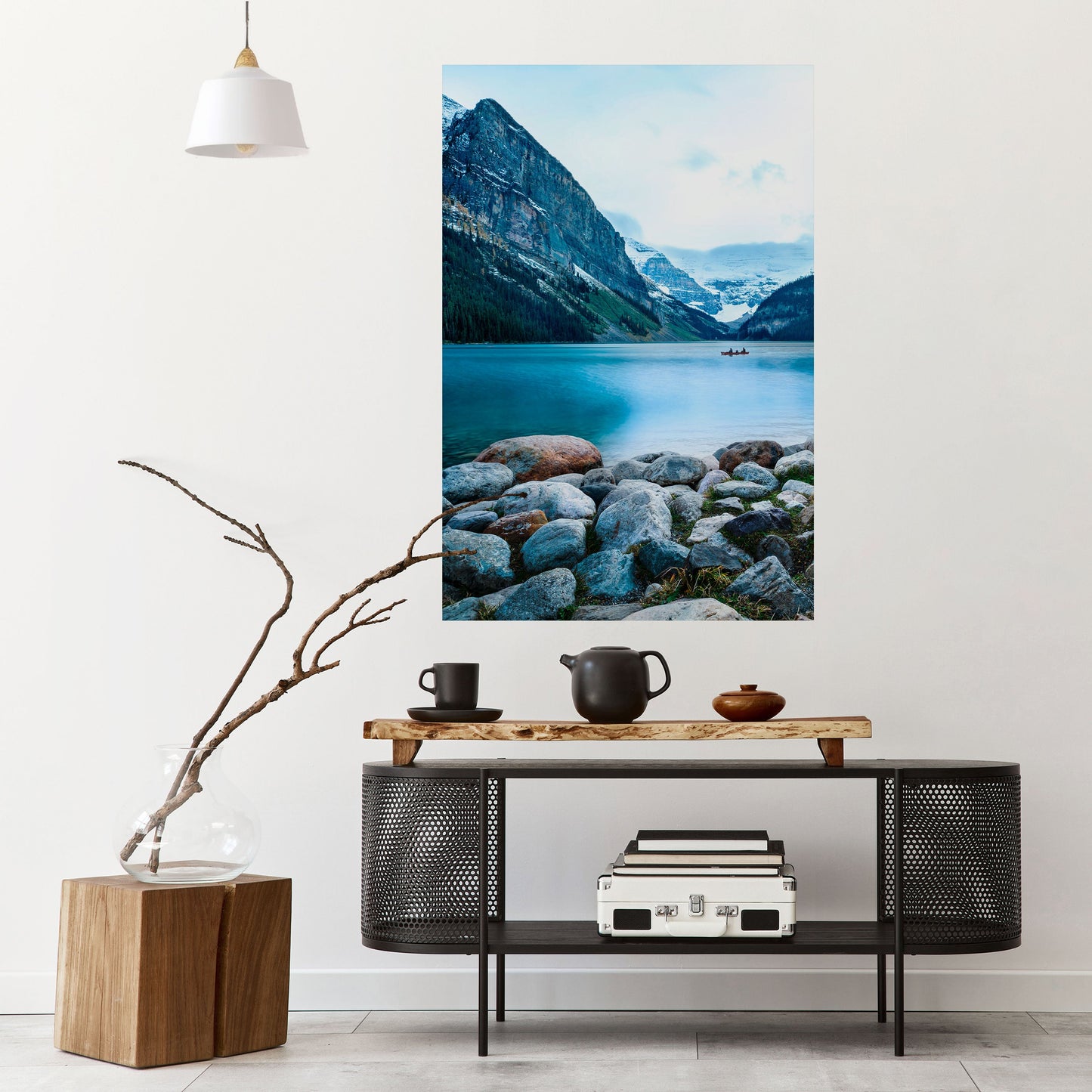 Poster verticale staccabile e attaccabile REFLECTIVE WATERS