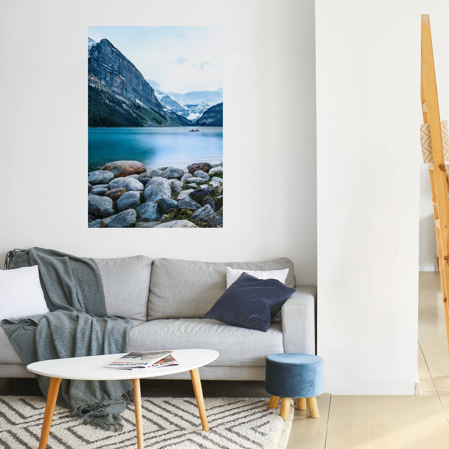 Poster verticale staccabile e attaccabile REFLECTIVE WATERS