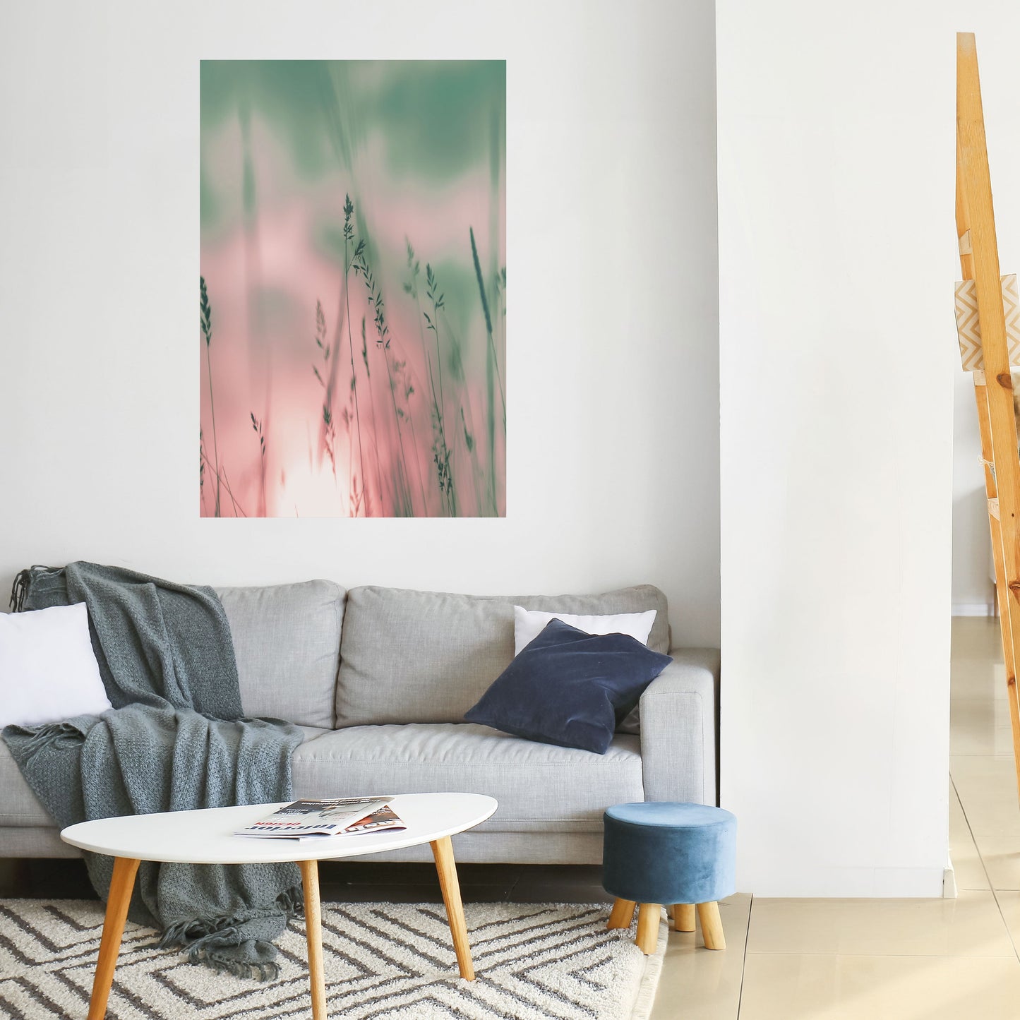 Poster verticale staccabile e attaccabile PASTEL BREEZE