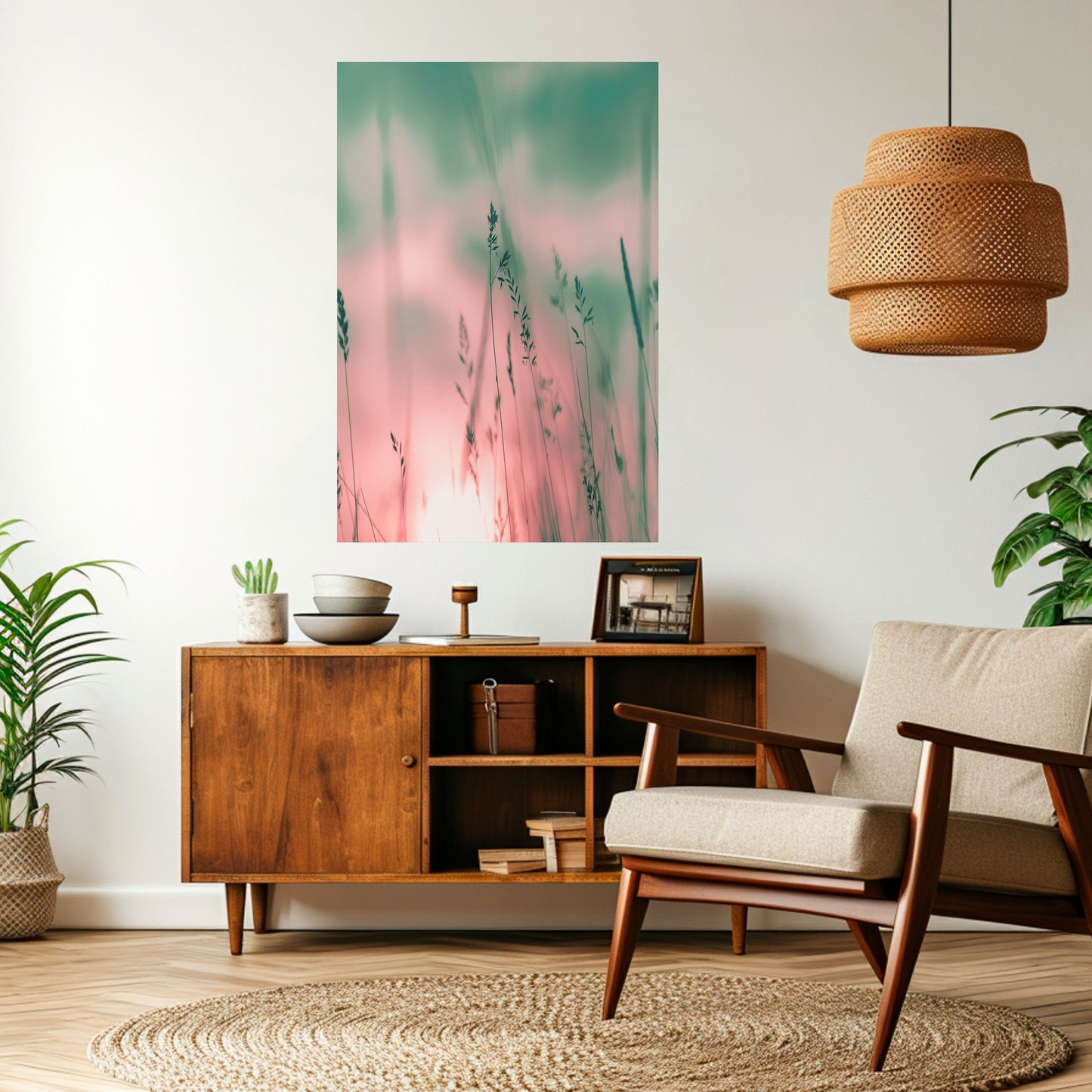 Poster verticale staccabile e attaccabile PASTEL BREEZE