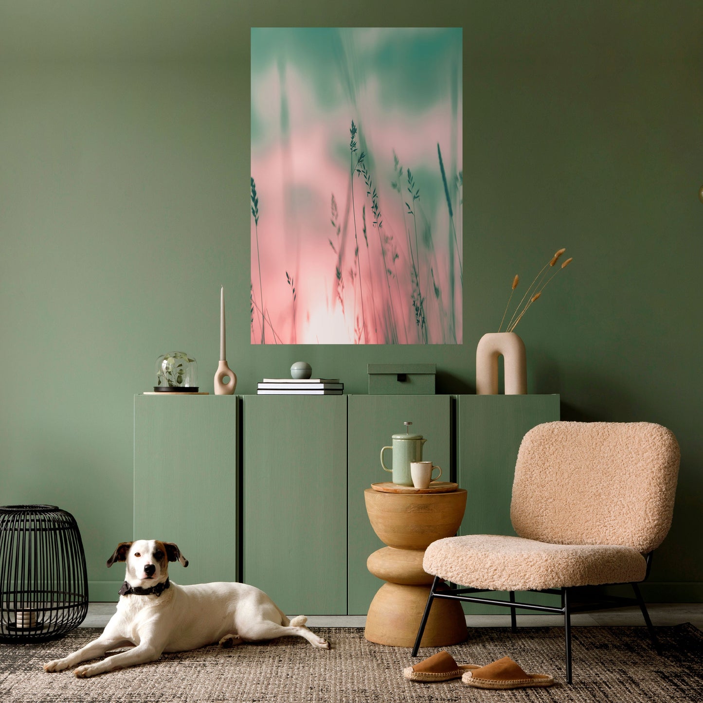 Poster verticale staccabile e attaccabile PASTEL BREEZE