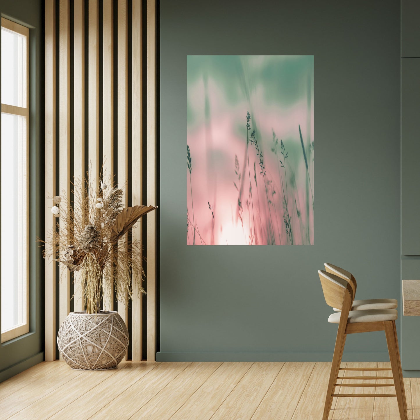 Poster verticale staccabile e attaccabile PASTEL BREEZE