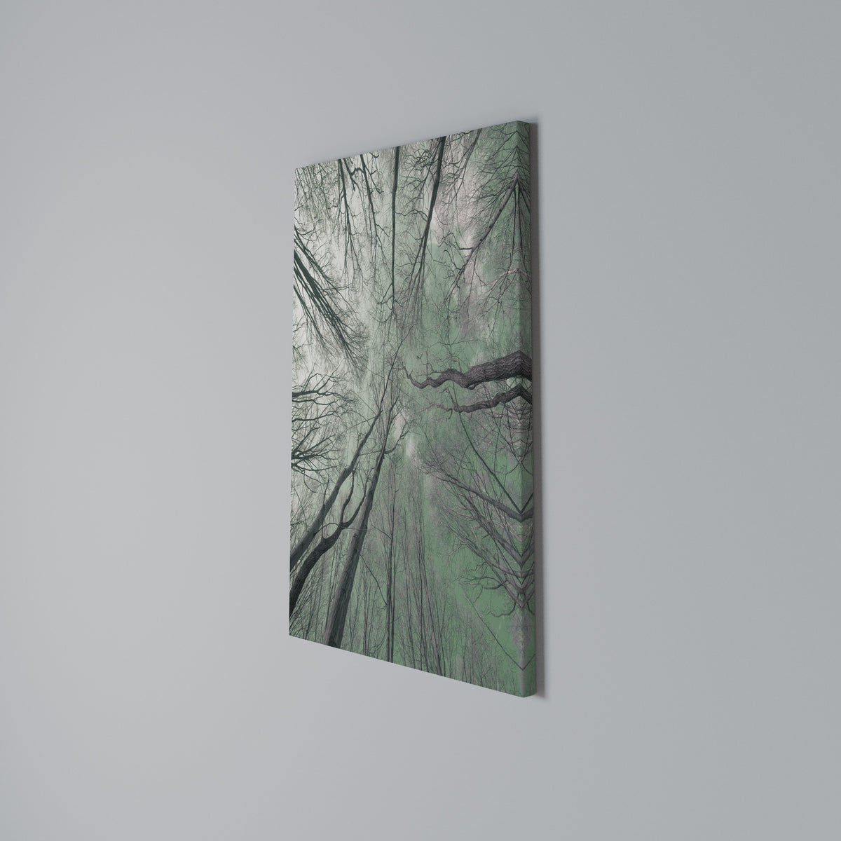 SKYWARD FANTASIES Vertical Canvas Print