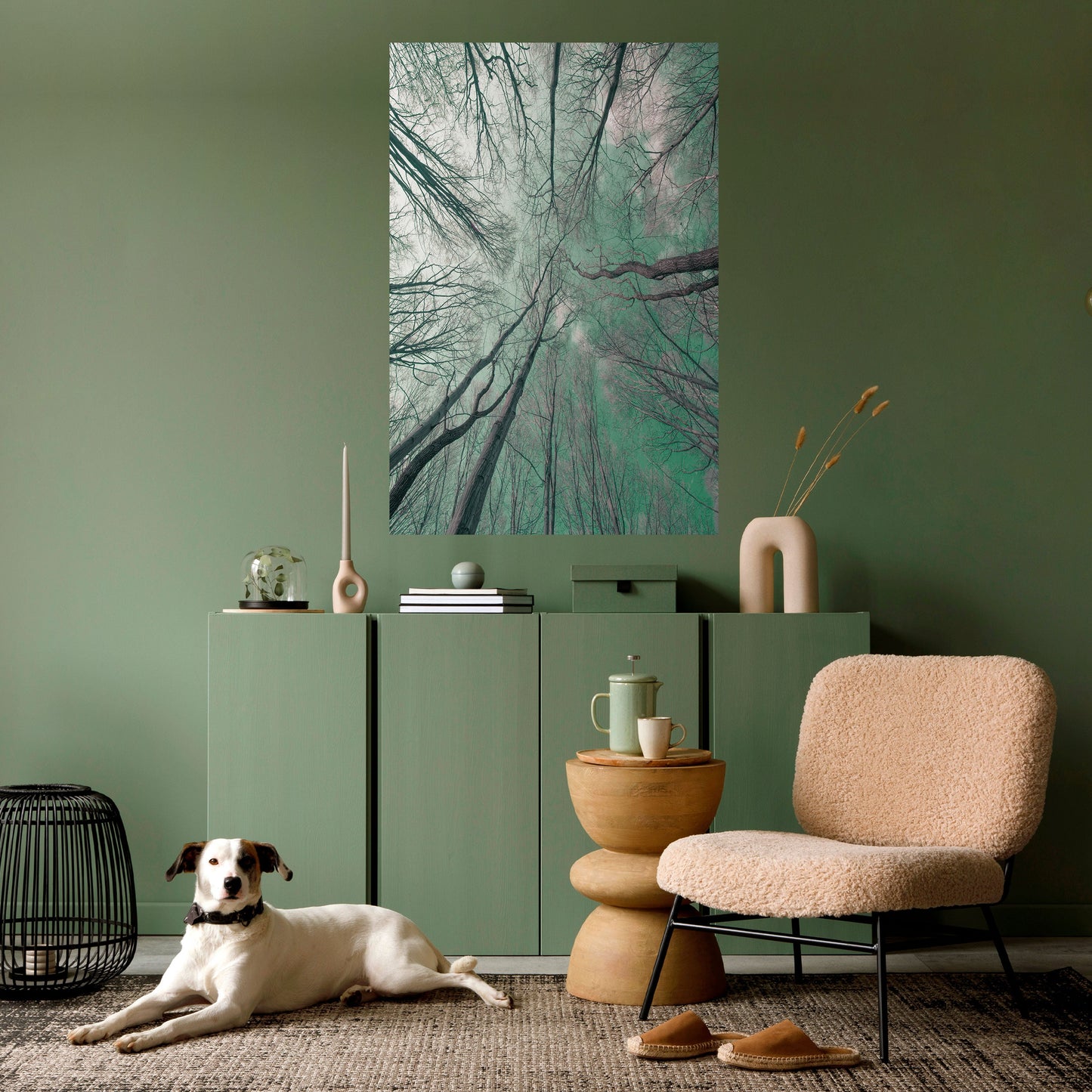 Poster verticale staccabile e attaccabile SKYWARD FANTASIES