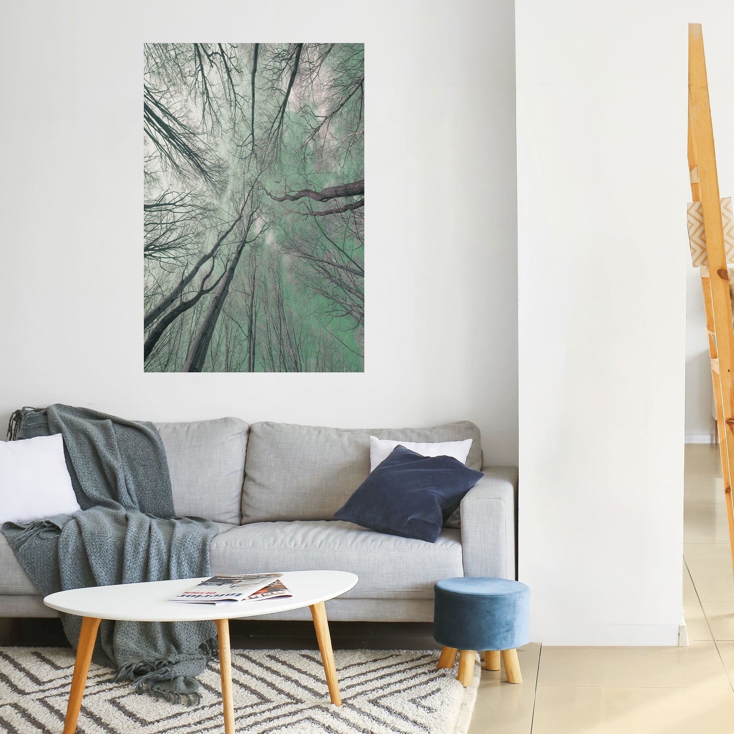 Poster verticale staccabile e attaccabile SKYWARD FANTASIES