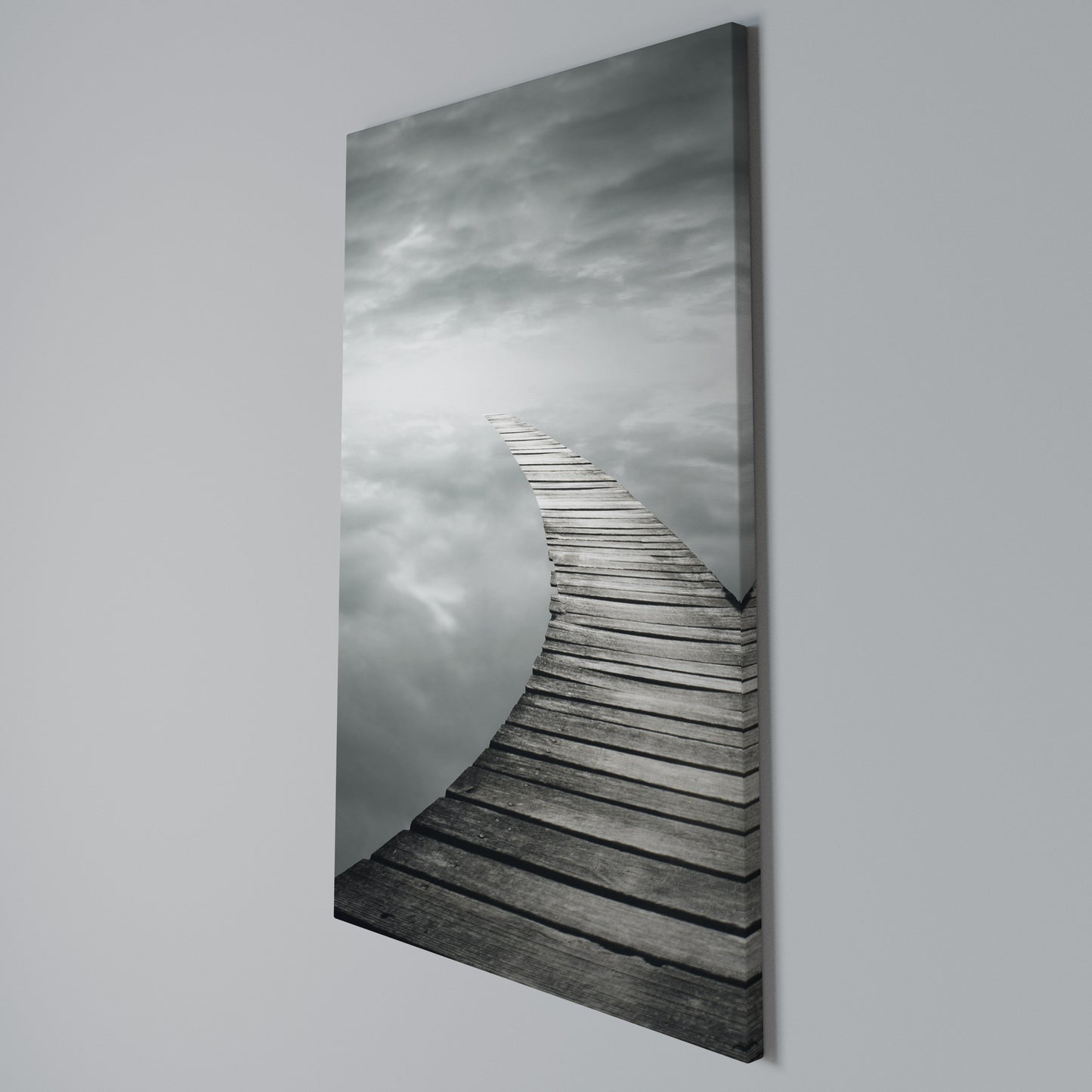 WHISPERING PATHWAYS Stampa su Tela Verticale
