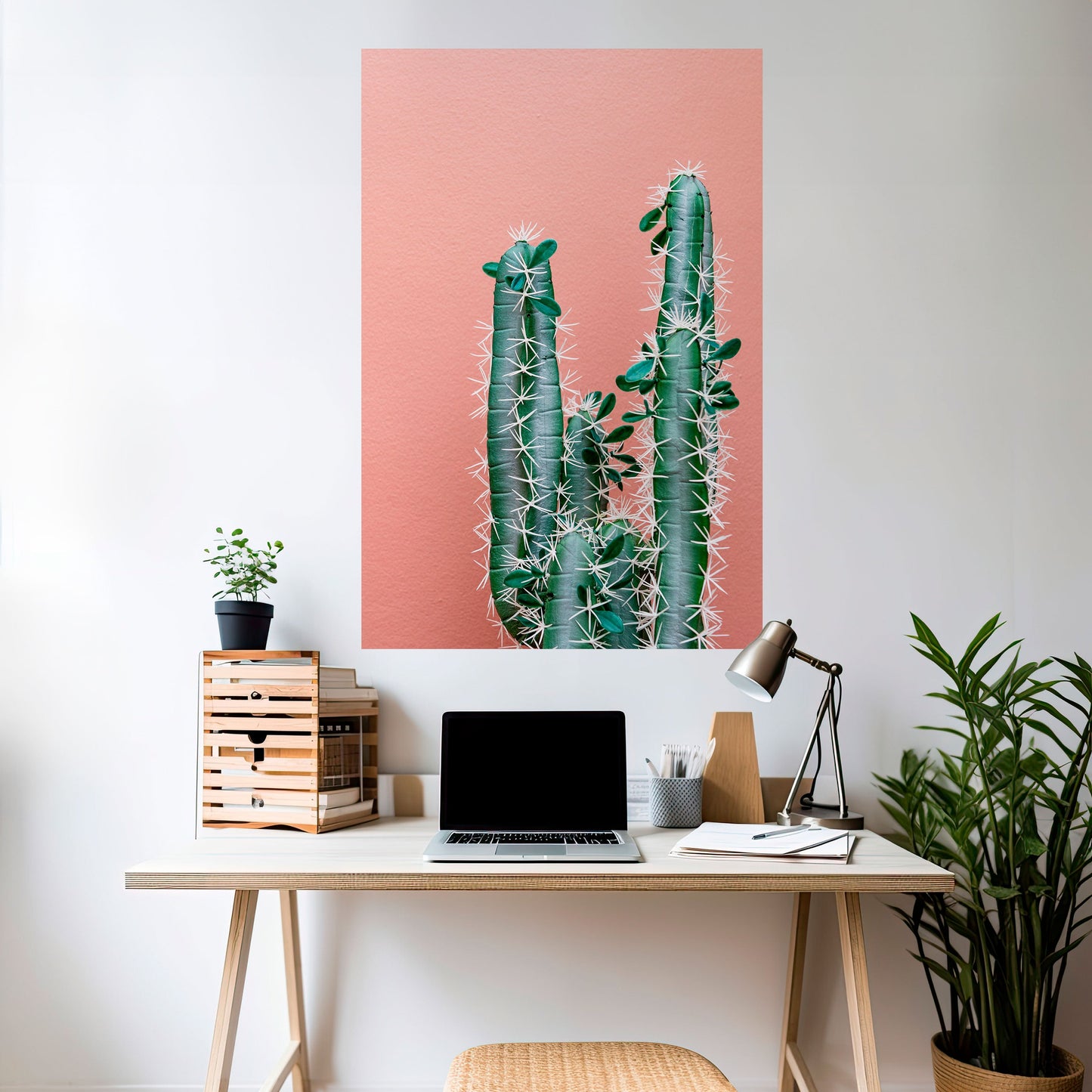 Poster verticale staccabile e attaccabile LORD CACTUS