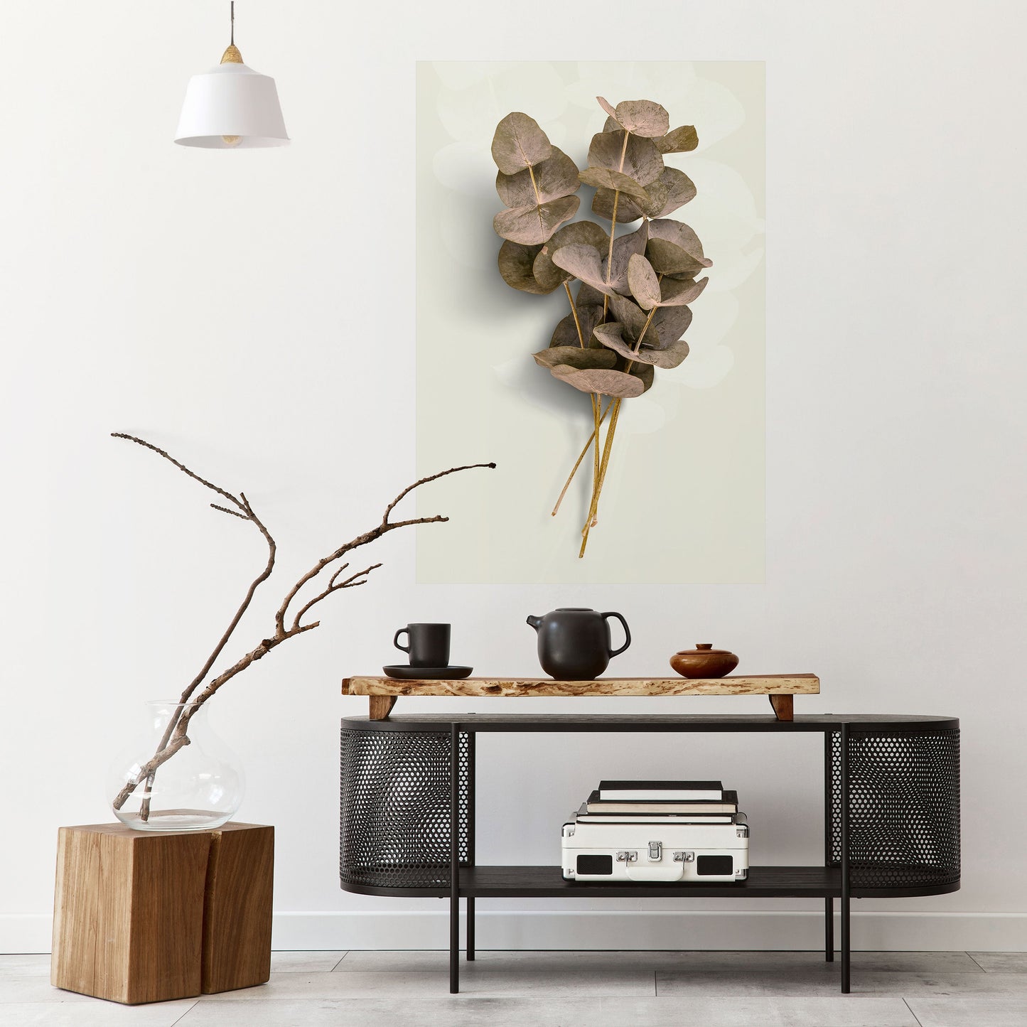Poster verticale staccabile e attaccabile TIMELESS GREENERY
